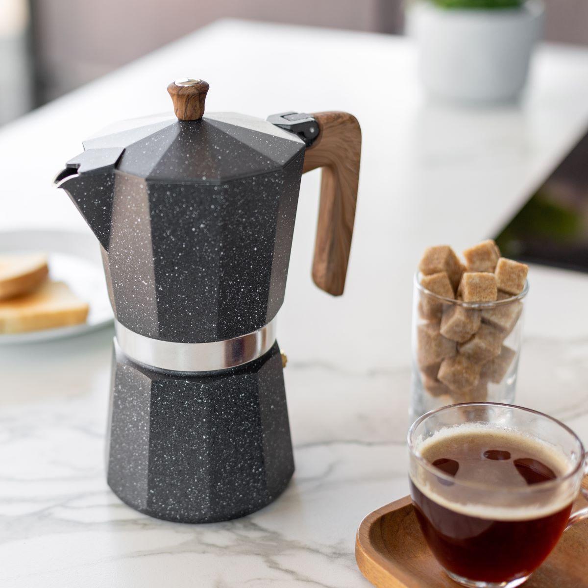 Cafetera Italiana Simple Cook Volterra 9 tazas-4