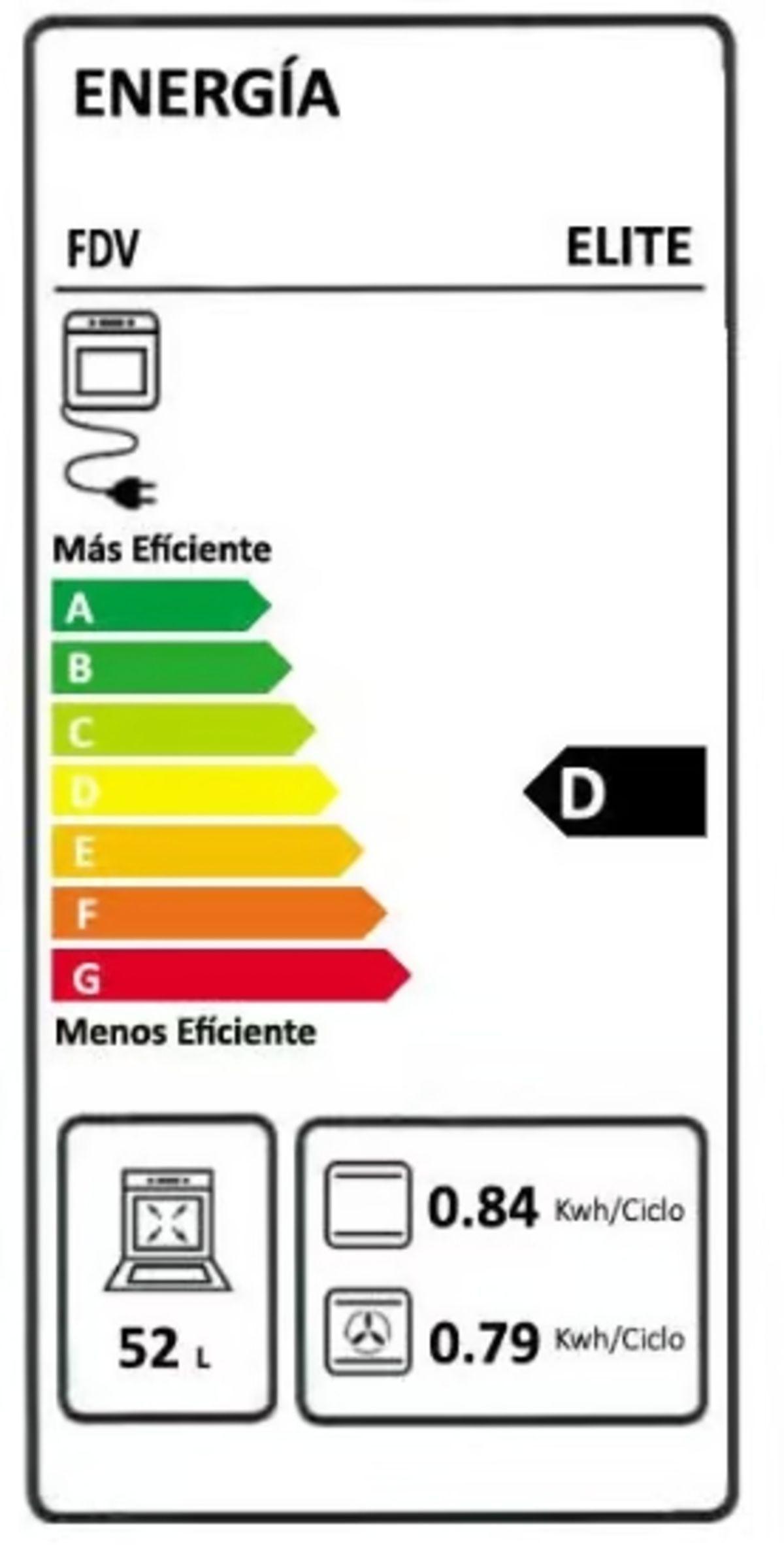 Horno Eléctrico Fdv Elite - 60 Litros-7