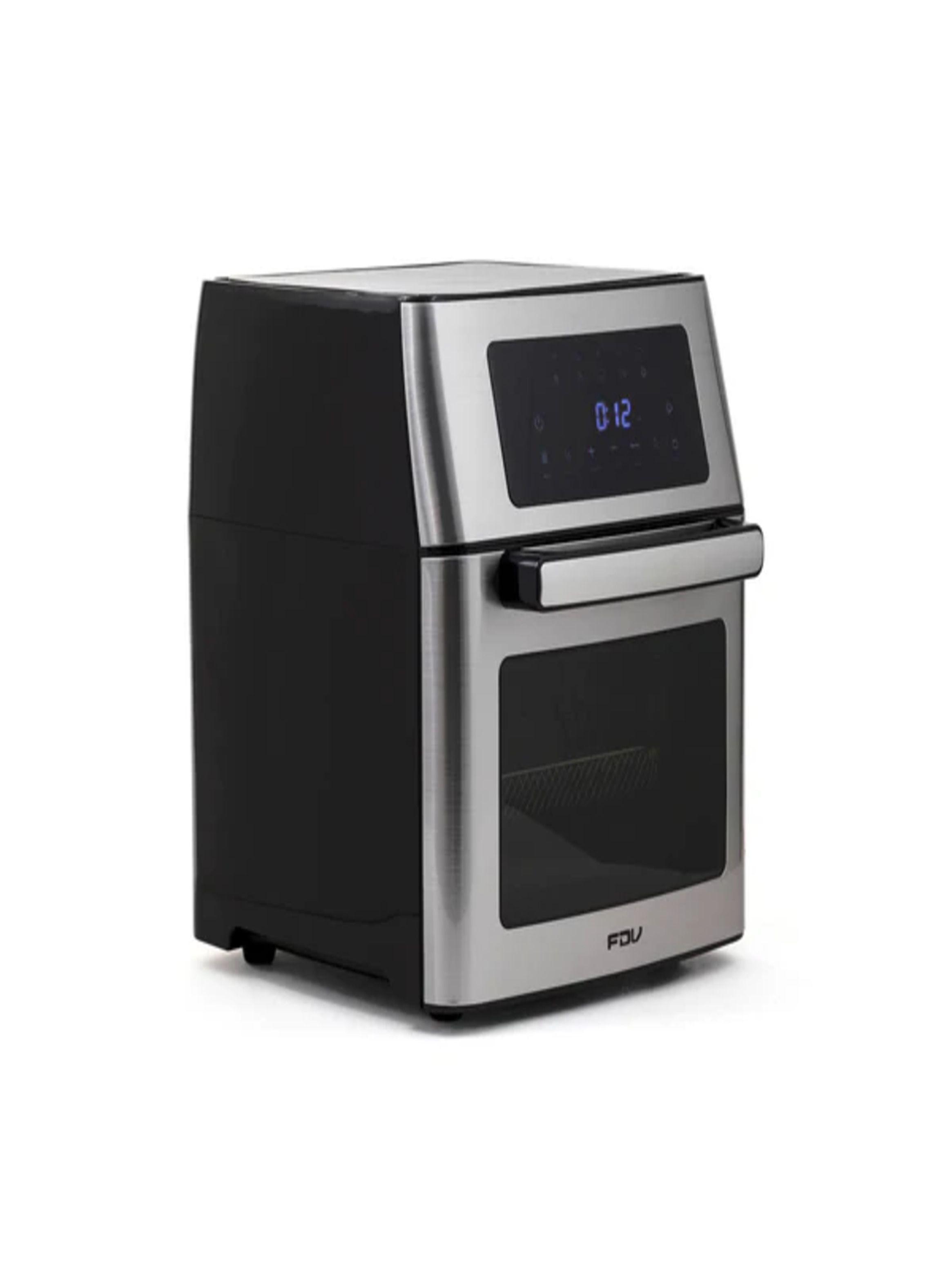 FDV+ Freidora de Aire Aerofryer 15 Lts Negro y Acero Inoxidable-2