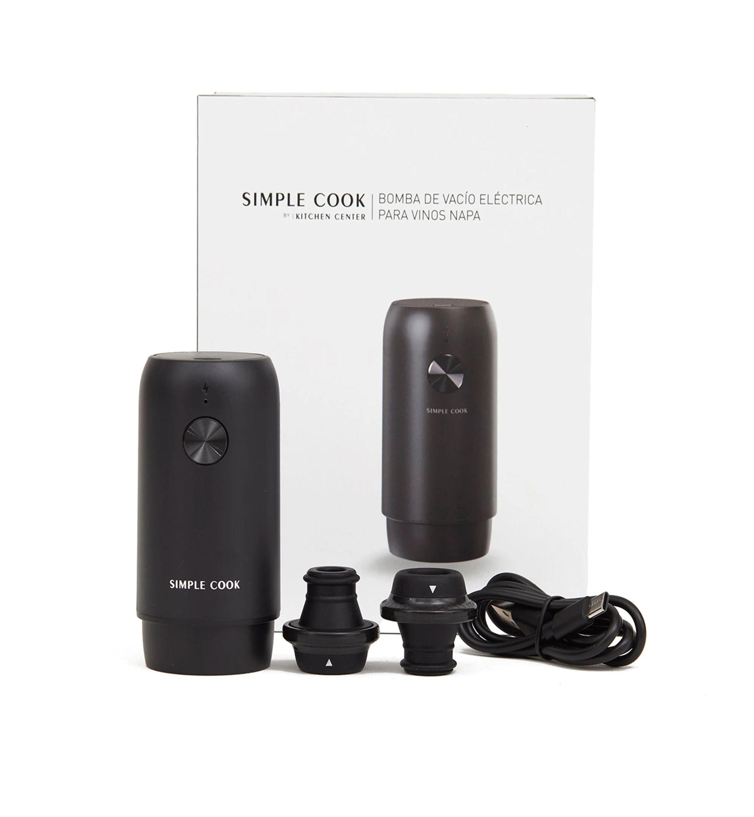 Bomba de Vacío Electrica para Vinos Napa Simple Cook-5