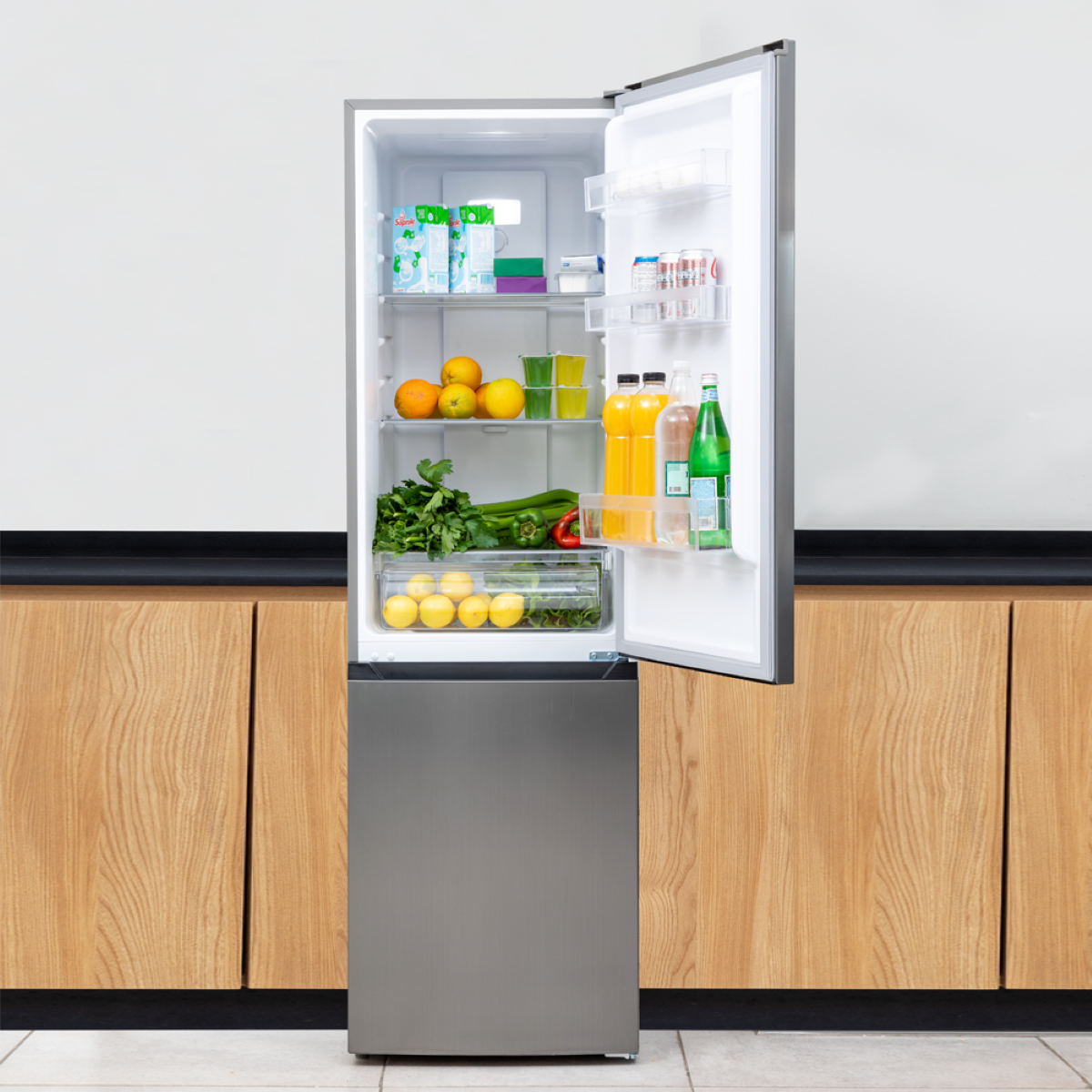 Refrigerador Bottom Freezer Essence 237 Lts FDV Gris-2