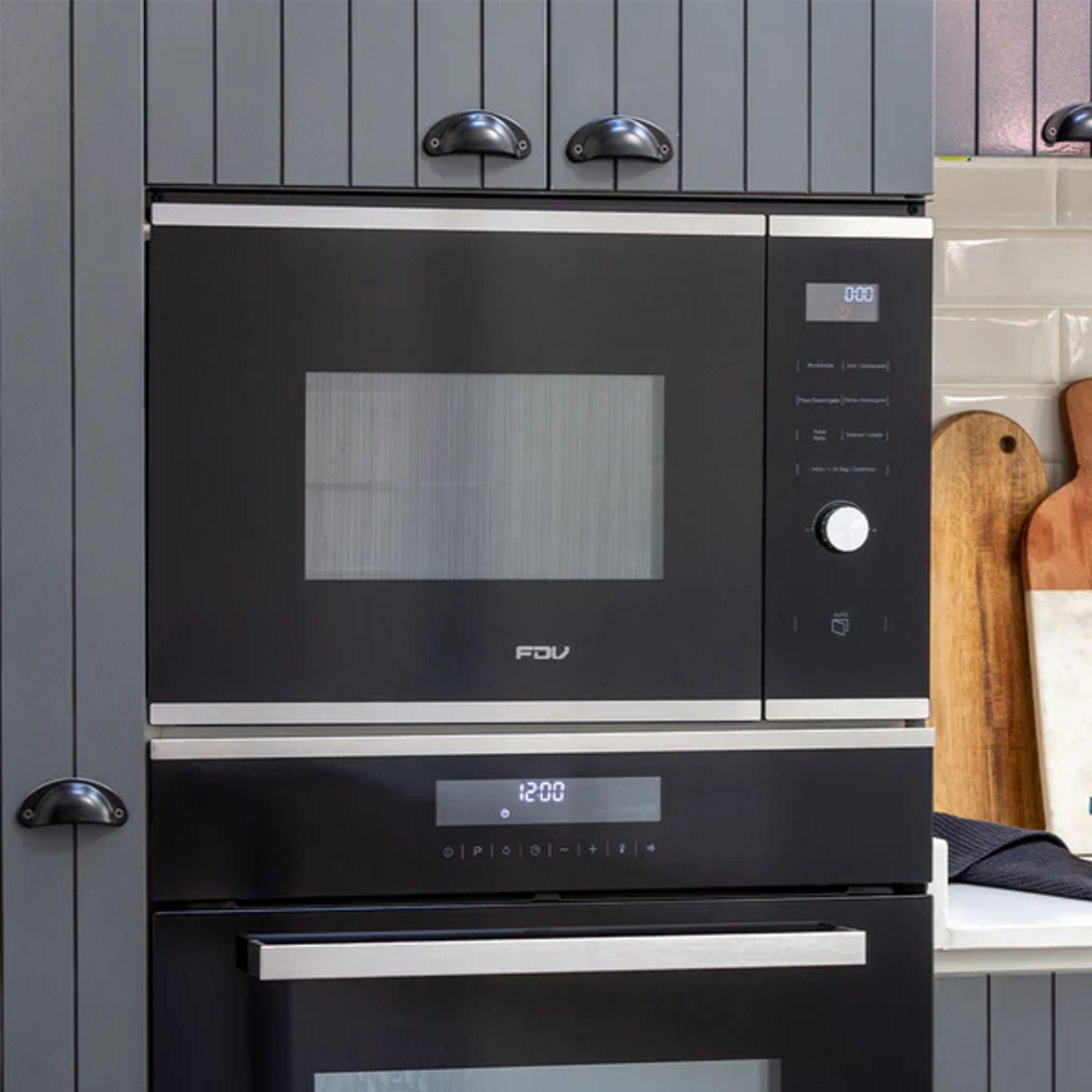 Microondas Empotrado Fdv Deluxe Black Pro - 25 Litros-6