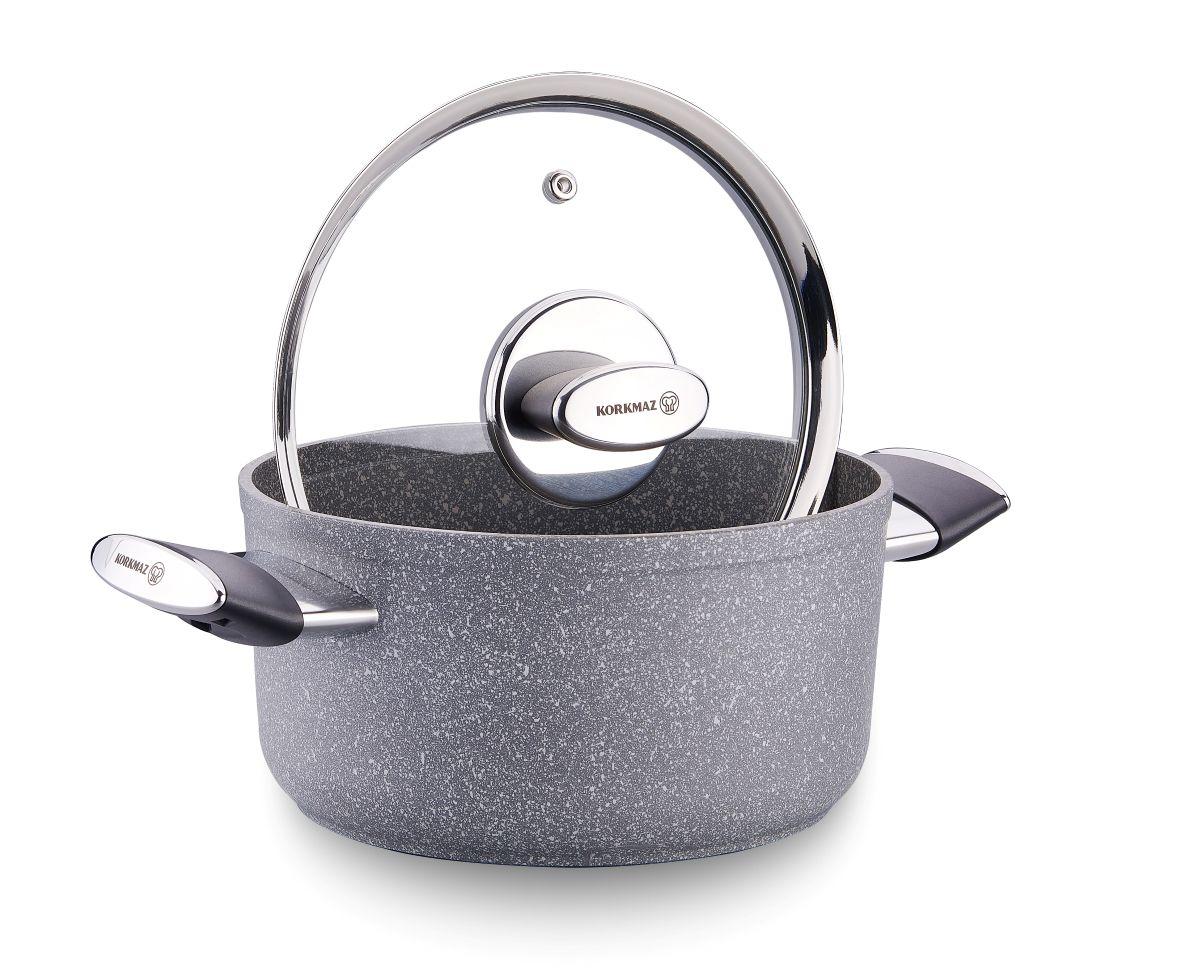 Cacerola Alta Palma 20 Cm 3 Lts Korkmaz-1