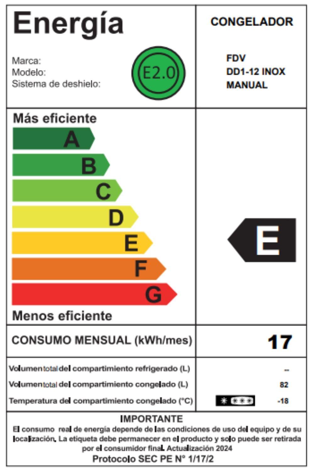 Freezer Bajo Cubierta Elegance 81 Lts FD-3