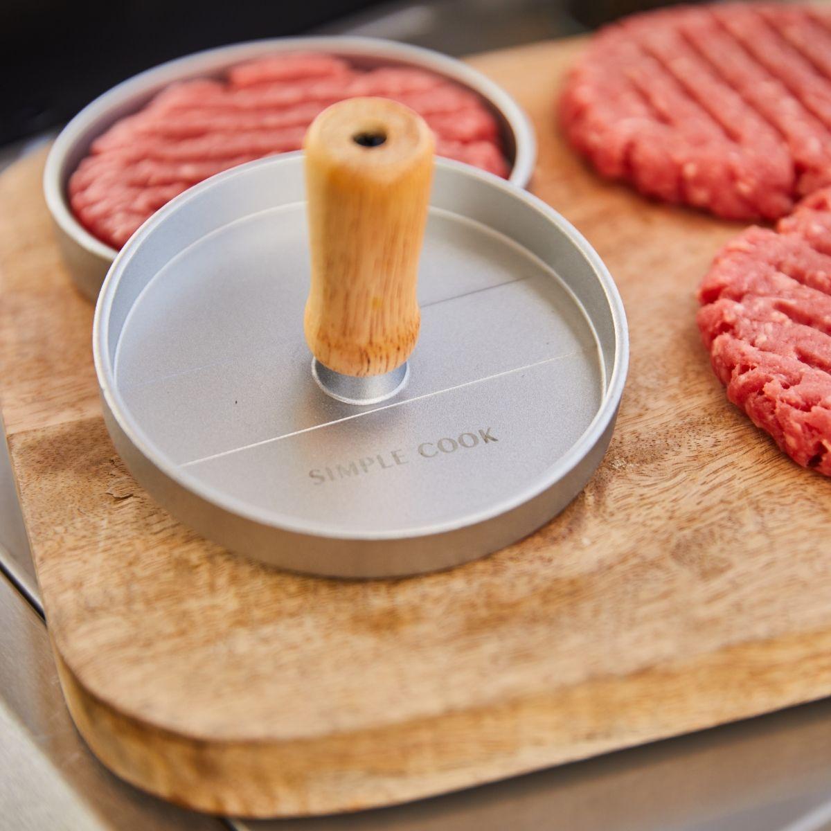 Molde Prensador de Hamburguesas Simple Cook Smokky-3