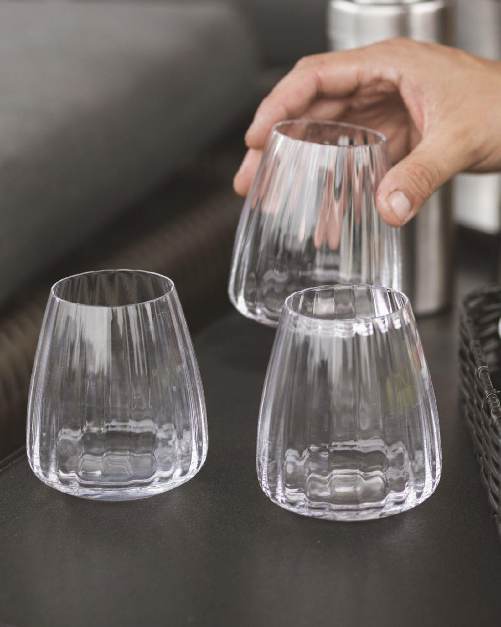 Set X6 Vasos de vidrio Prisma Coquinaria 390ml-4