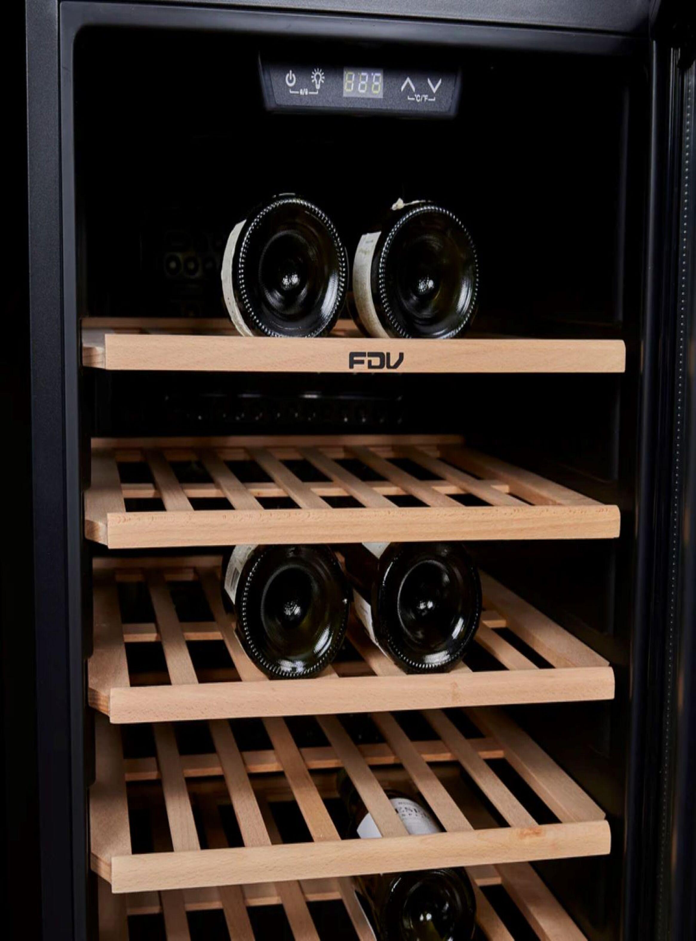 Enfriador De Vinos Fdv Black - Capacidad 56 Botellas-4