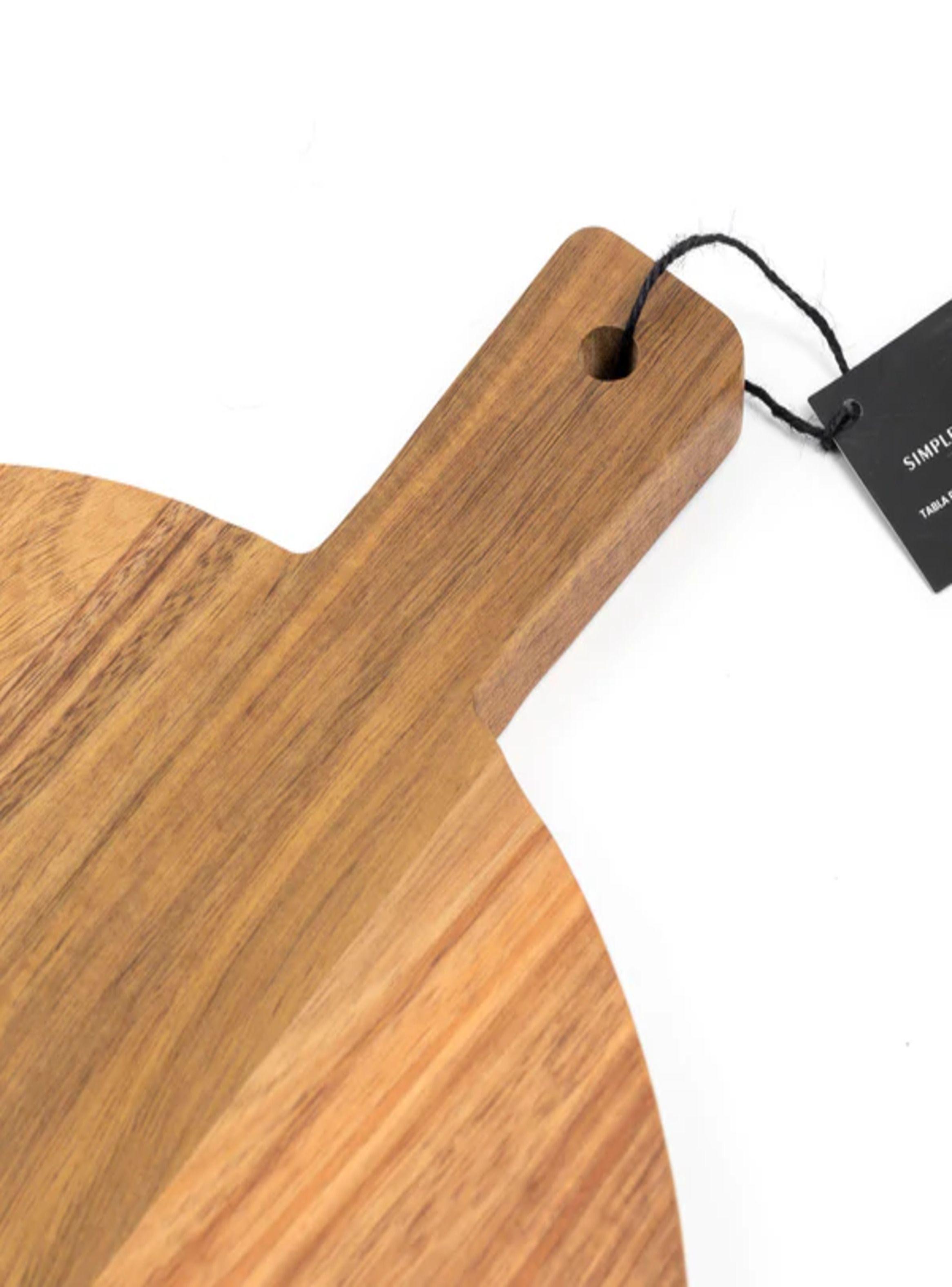 Tabla Pizza Madera Acacia 43 cms Simple Cook-3