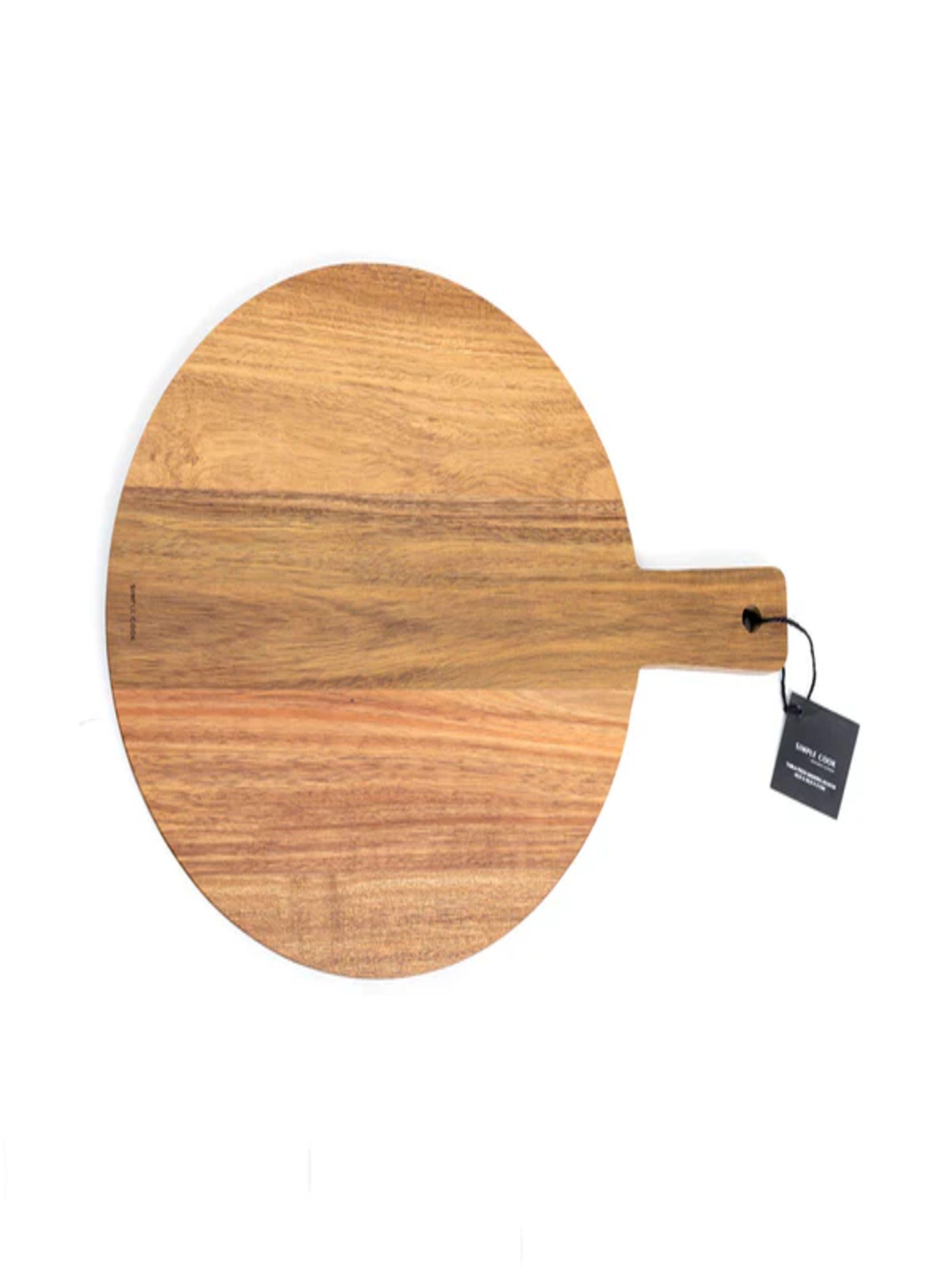 Tabla Pizza Madera Acacia 43 cms Simple Cook-4