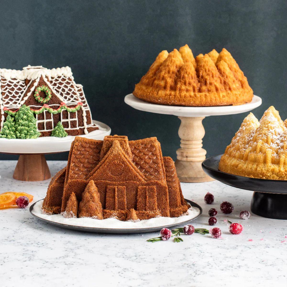 Ginger Bread house Nordic Ware-5