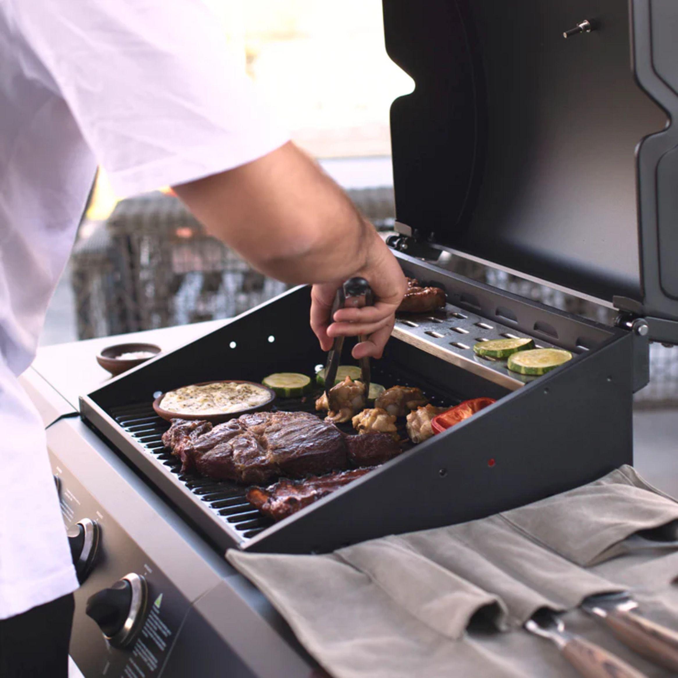 Parrilla gas Essence black 3Q FDV-2