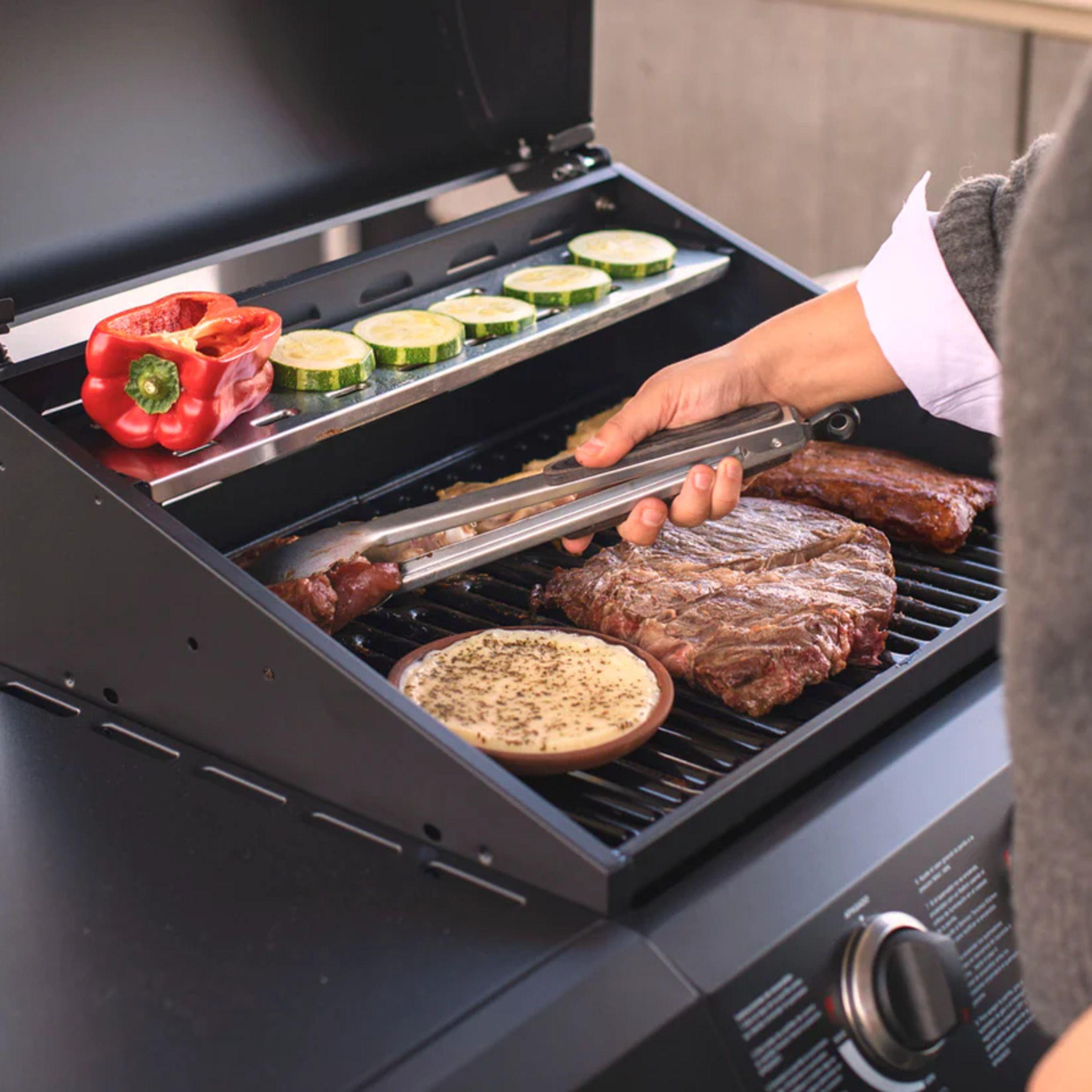 Parrilla gas Essence black 3Q FDV-3