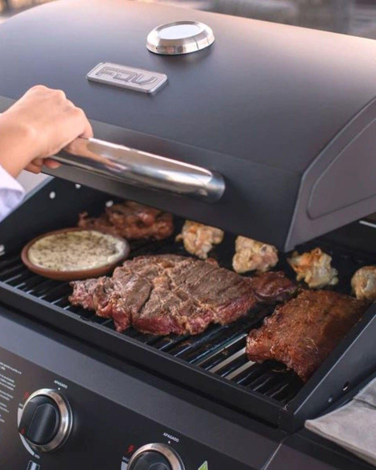 Parrilla gas Essence black 3Q FDV-5