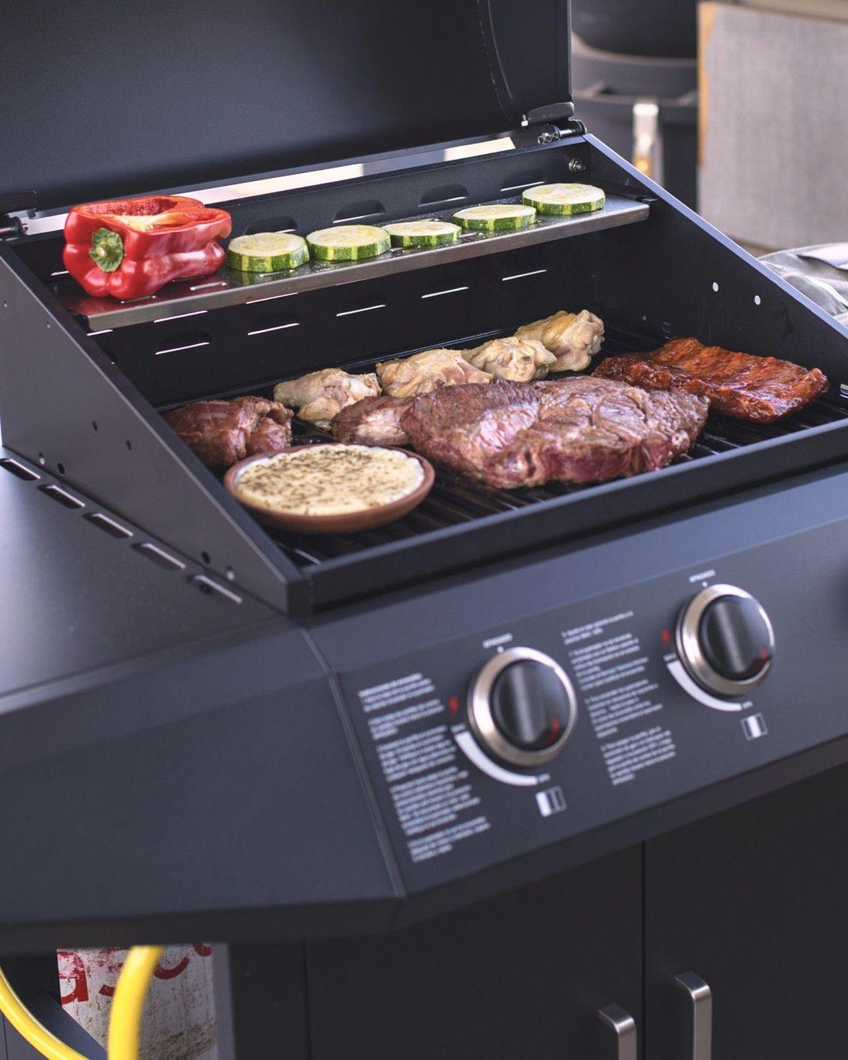 Parrilla gas Essence black 3Q FDV-9