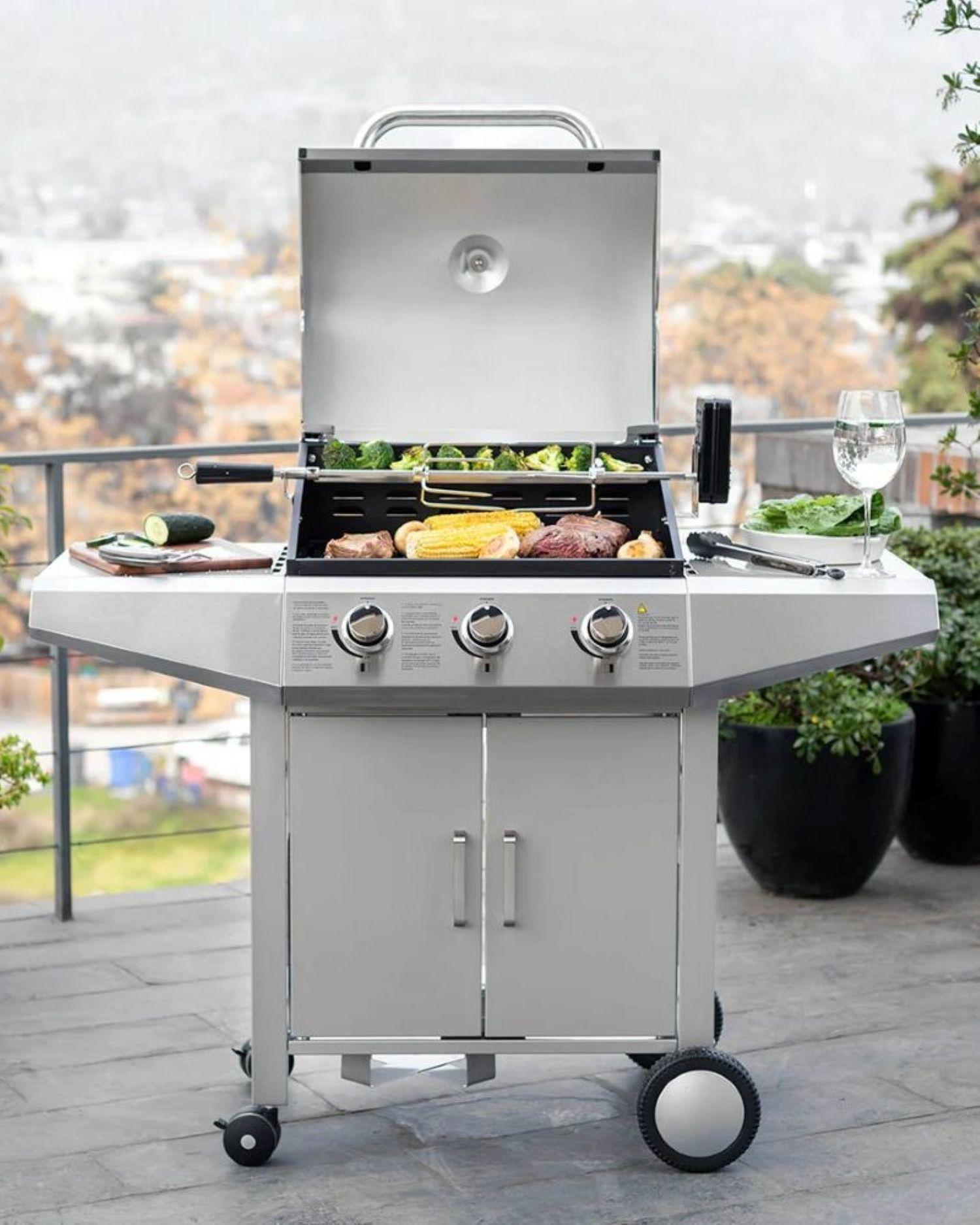 Parrilla gas FDV Essence 3Q-8