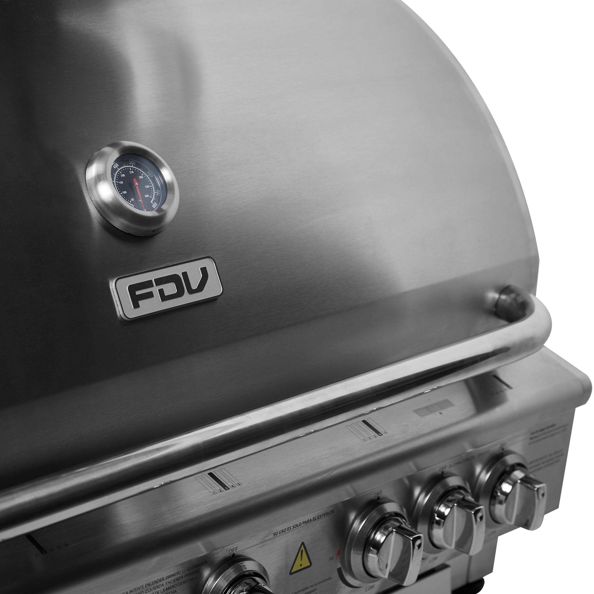 Parrilla FDV Deluxe 5Q + Spiedo GLP 3.0-6