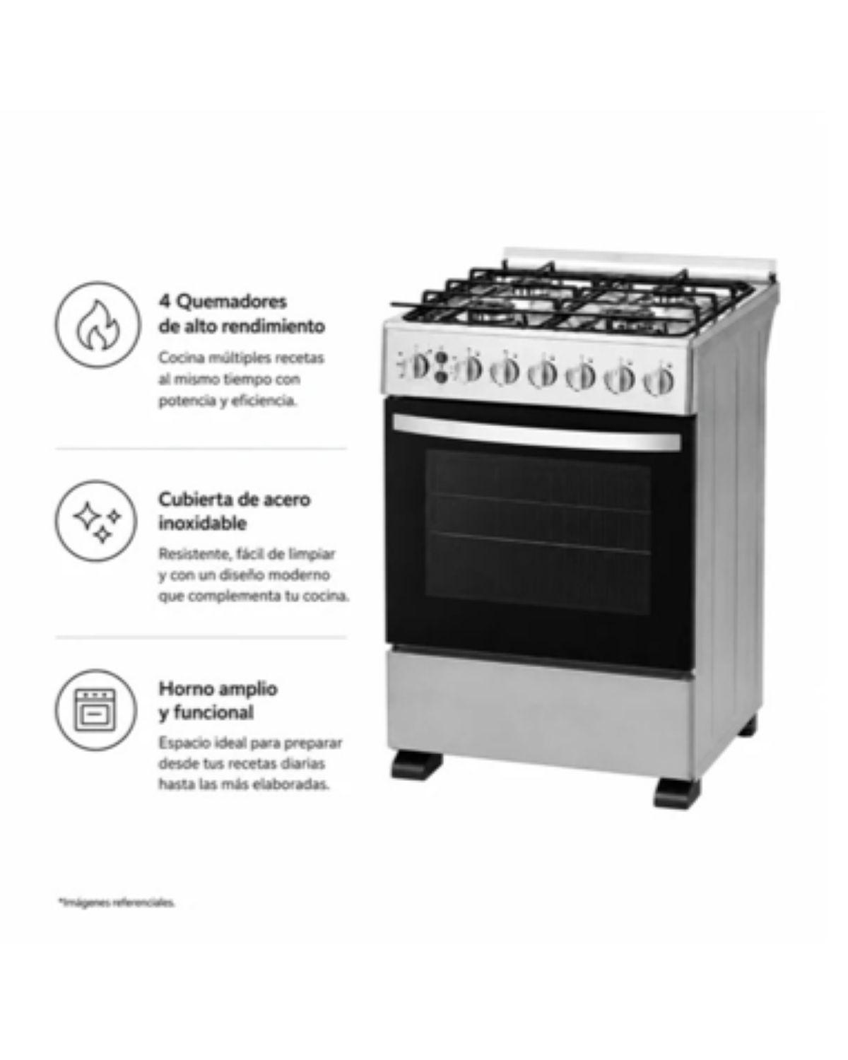 Cocina a gas FS Vulcano 4 quemadores FDV-2