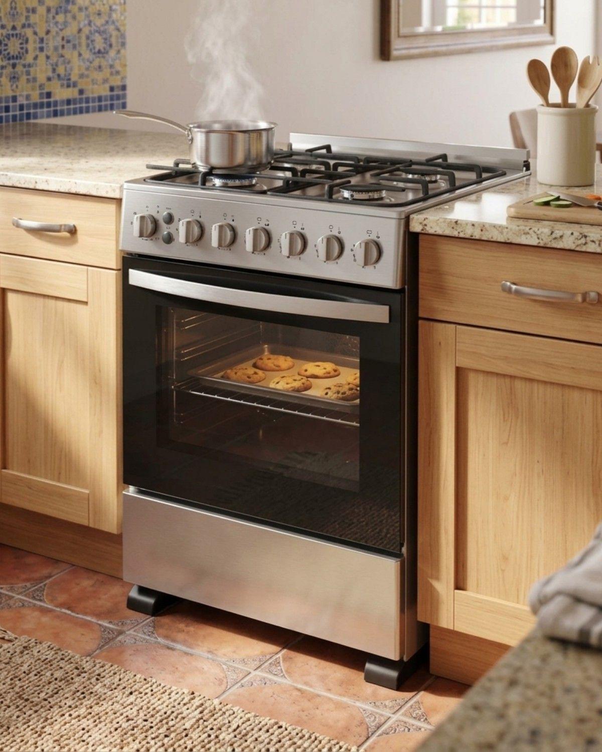 Cocina a gas FS Vulcano 4 quemadores FDV-3
