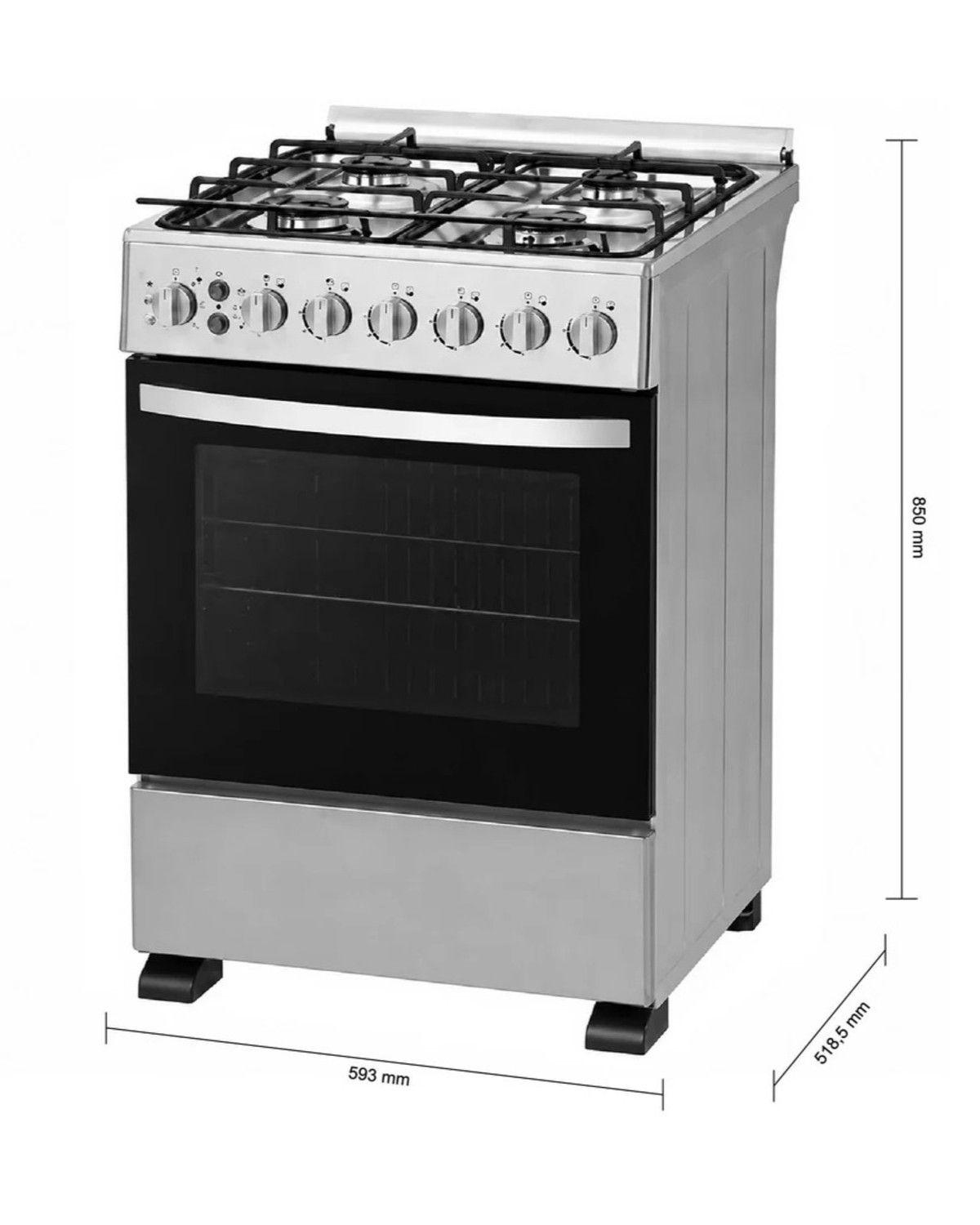 Cocina a gas FS Vulcano 4 quemadores FDV-4