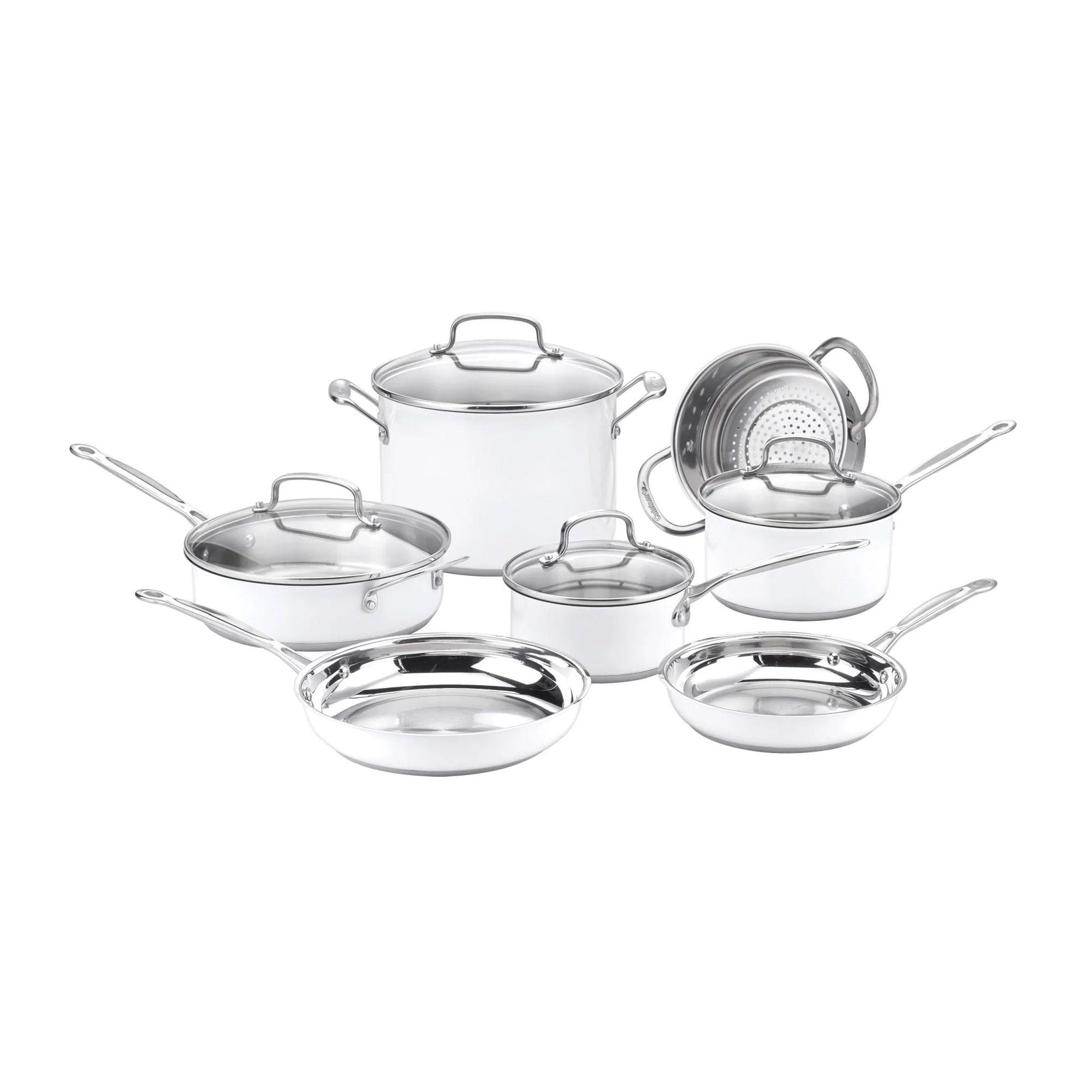 Bateria Cuisinart Chef Classic 11P Blanca-0