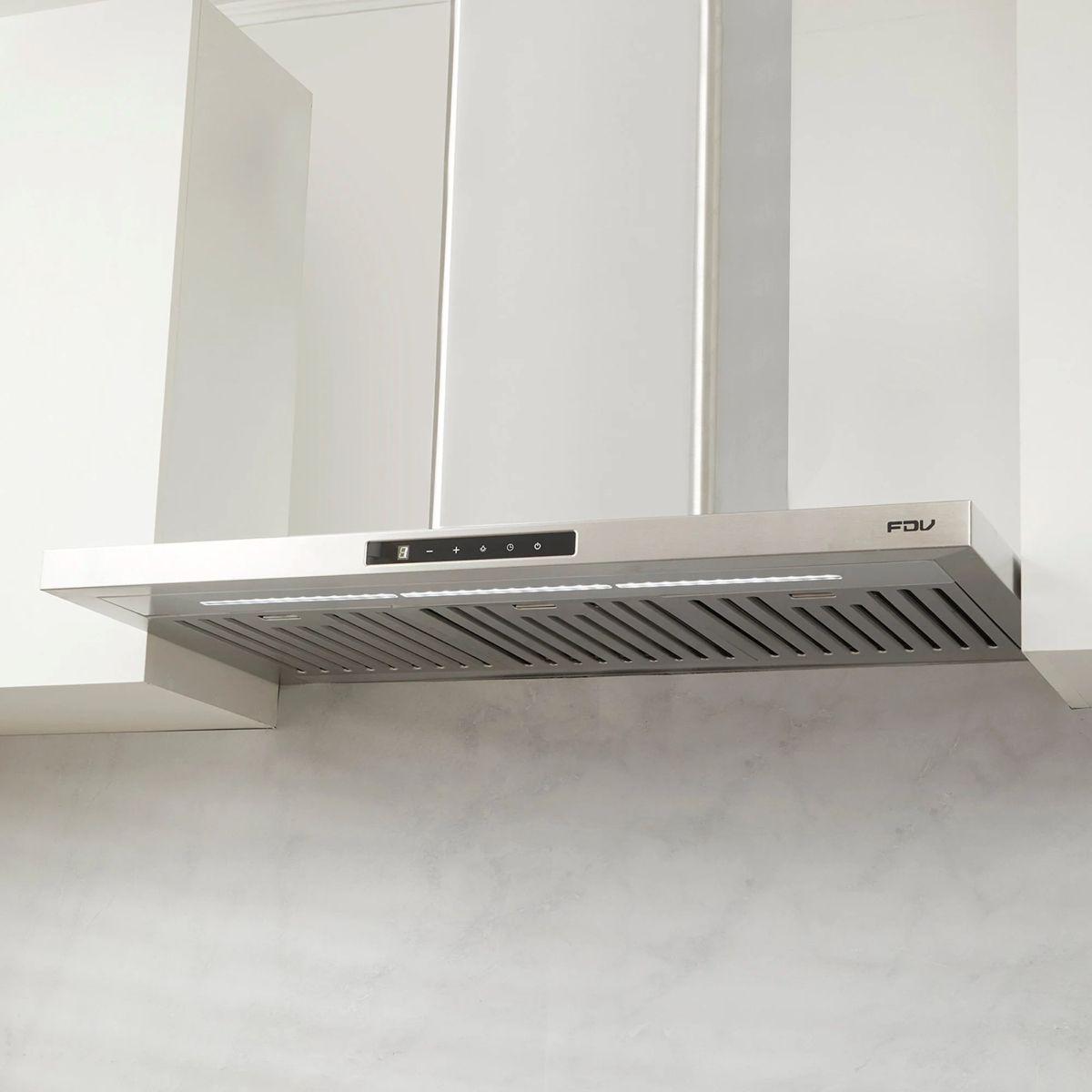 Campana de Pared Elite 90 cm 700 m3/h FDV-3