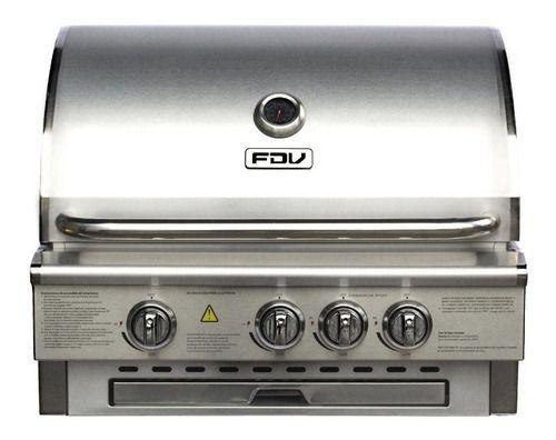 Parrilla Empotrada A Gas Licuado Fdv Deluxe 3 Quemadores -0