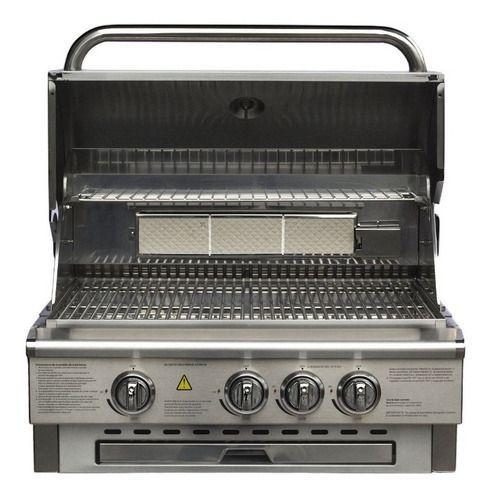 Parrilla Empotrada A Gas Licuado Fdv Deluxe 3 Quemadores -2