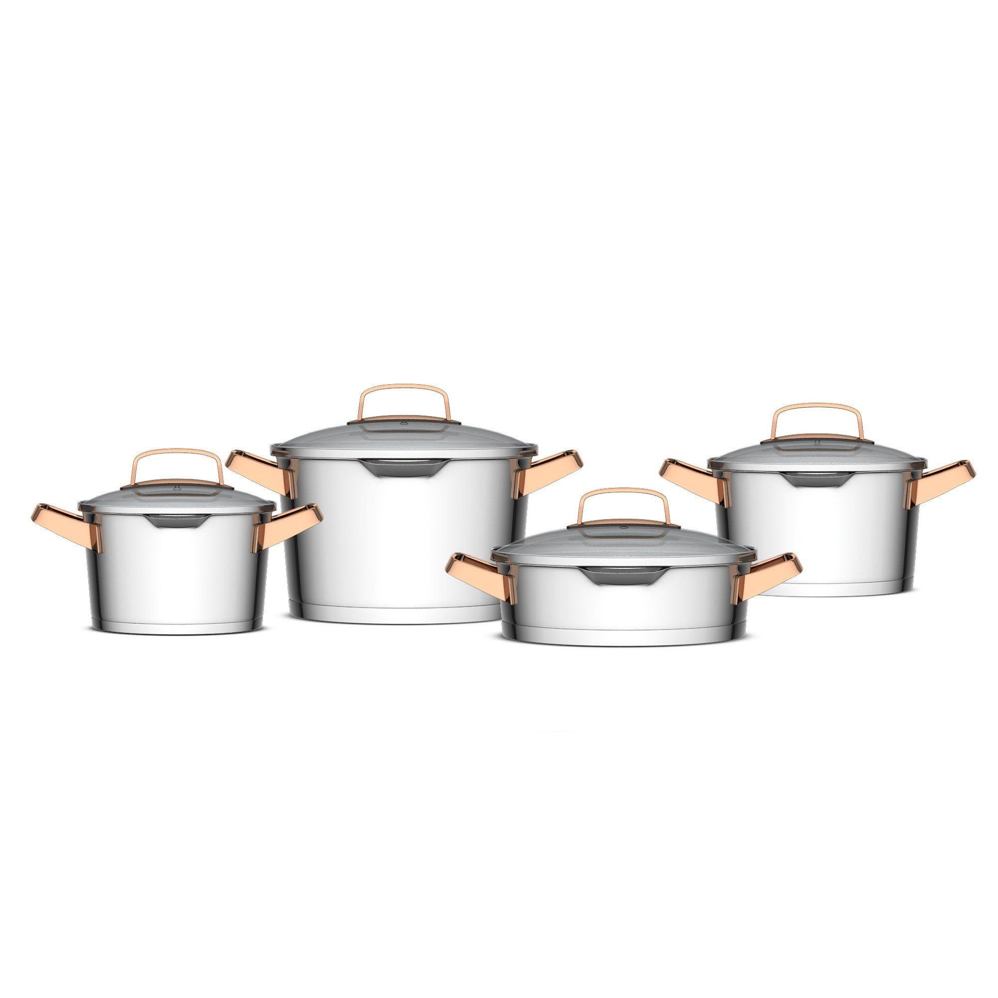 Bateria Simple Cook Niza cobre 8 pzs-0