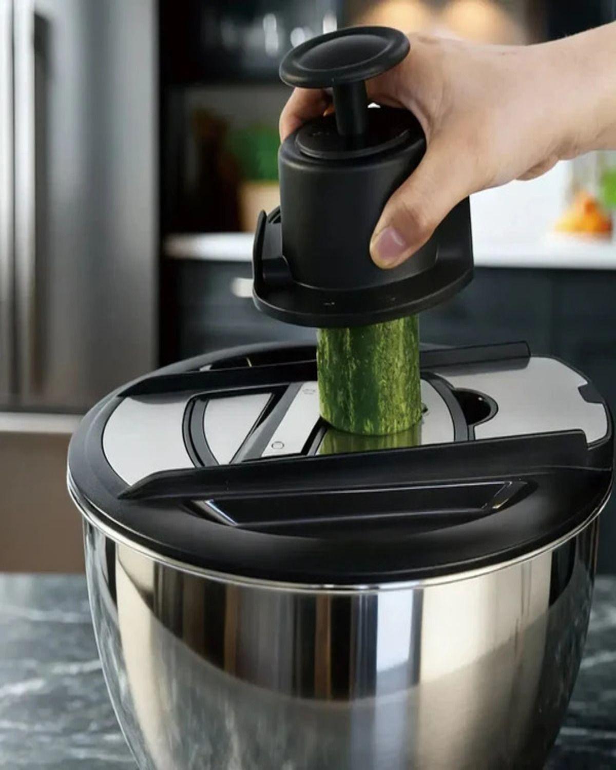 Centrifugador y mandolina para verduras Simple Cook-2