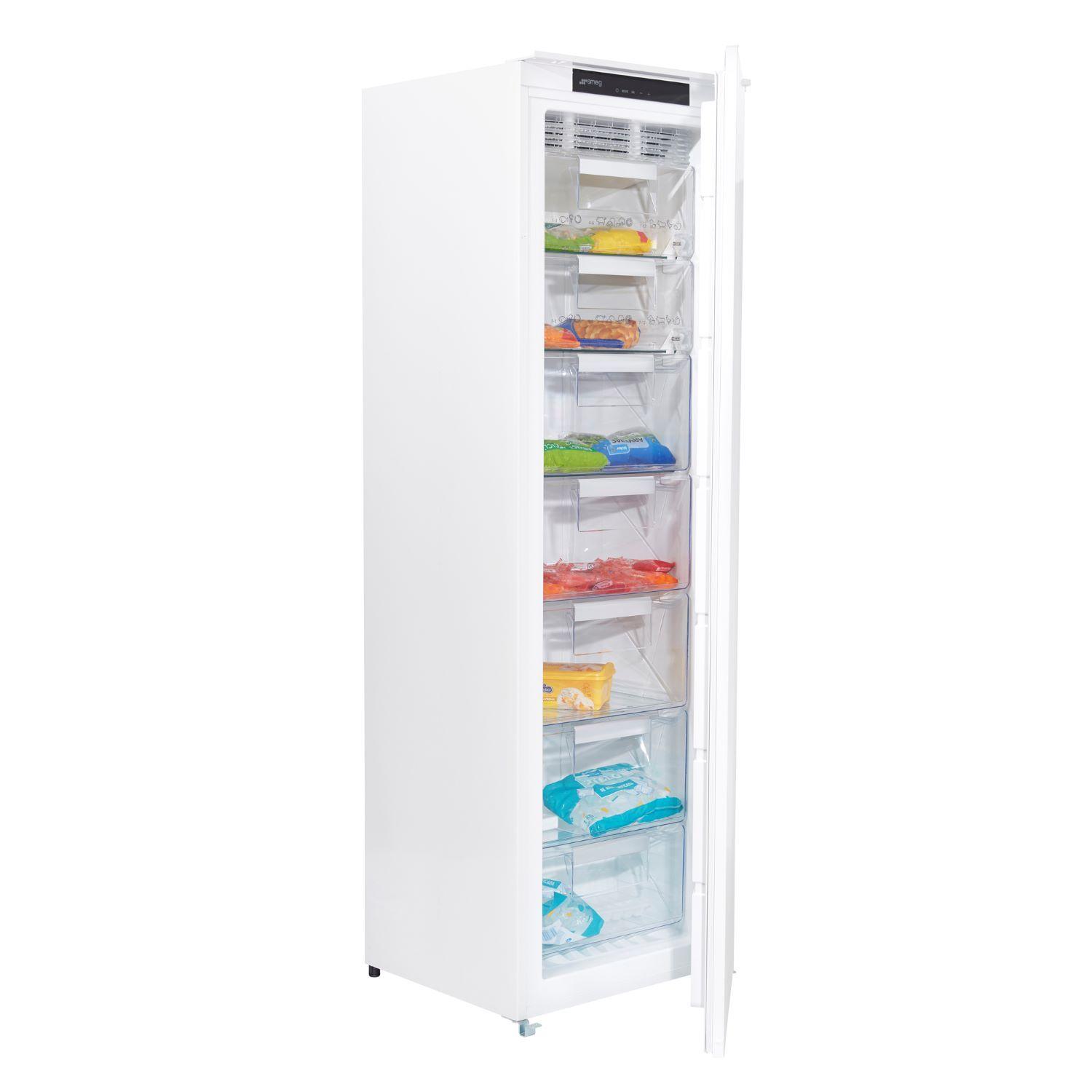 Freezers Empotrado S8F174NF 204 Lts Smeg Blanco-3