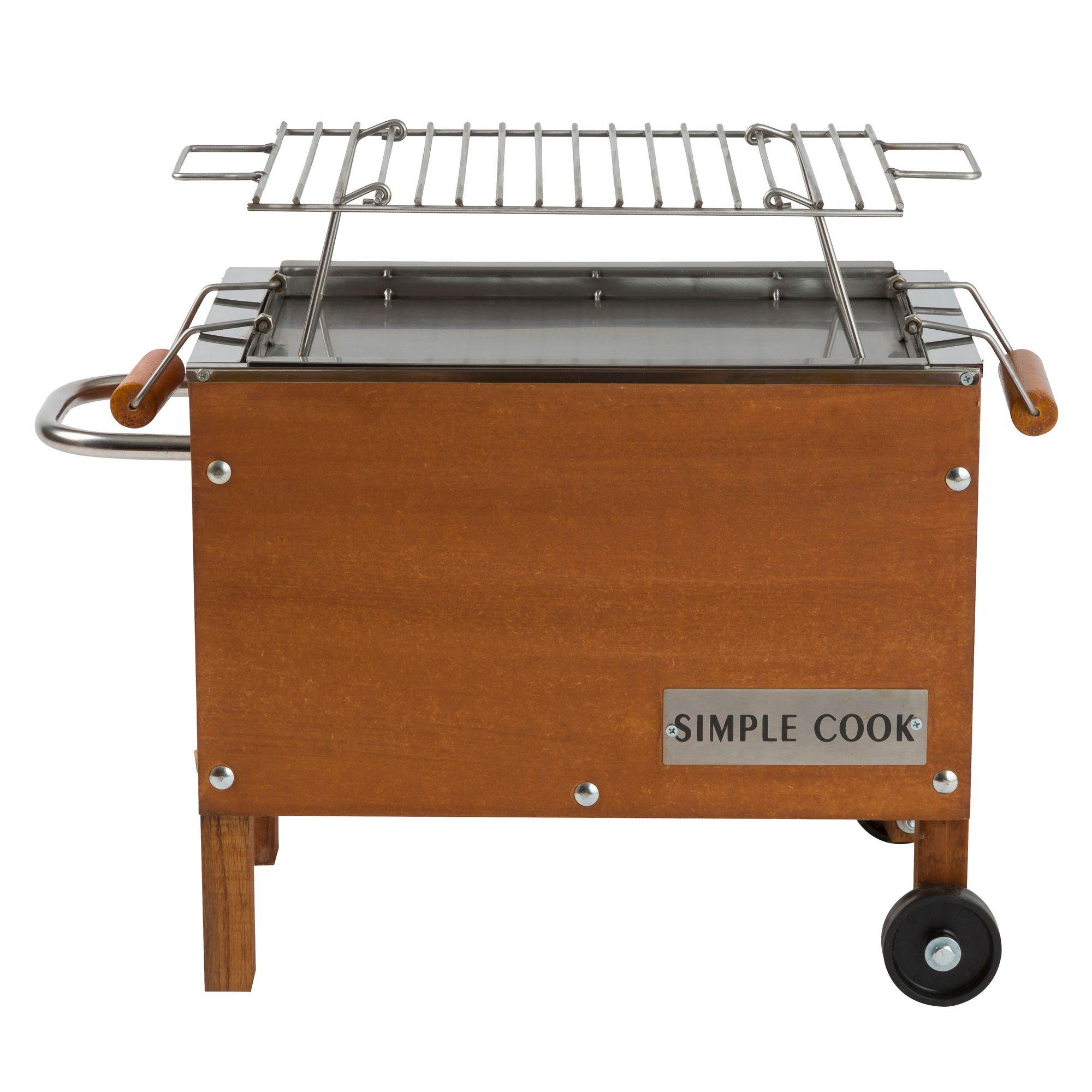 Parrilla Caja China Chica Simple Cook-0