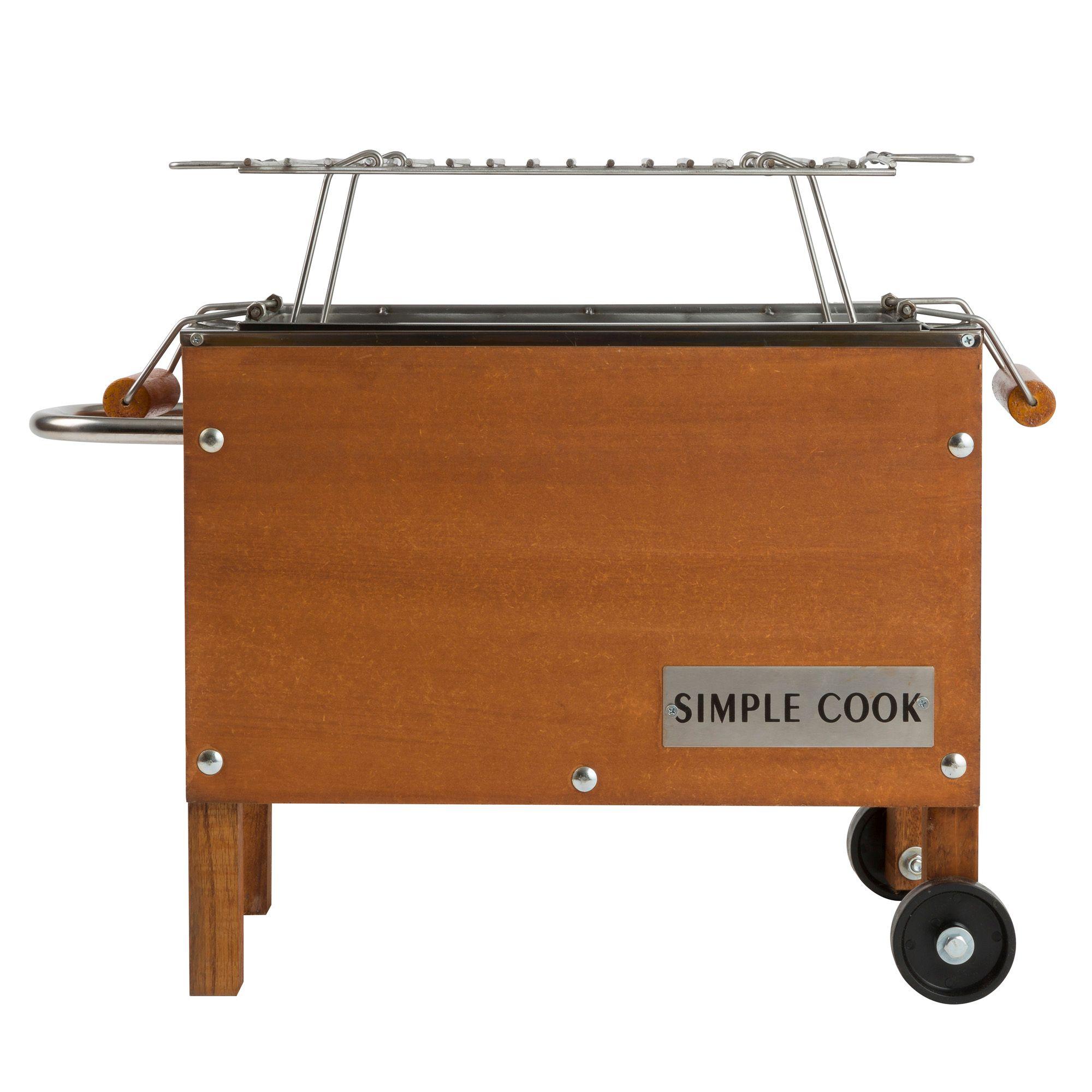 Parrilla Caja China Chica Simple Cook-2