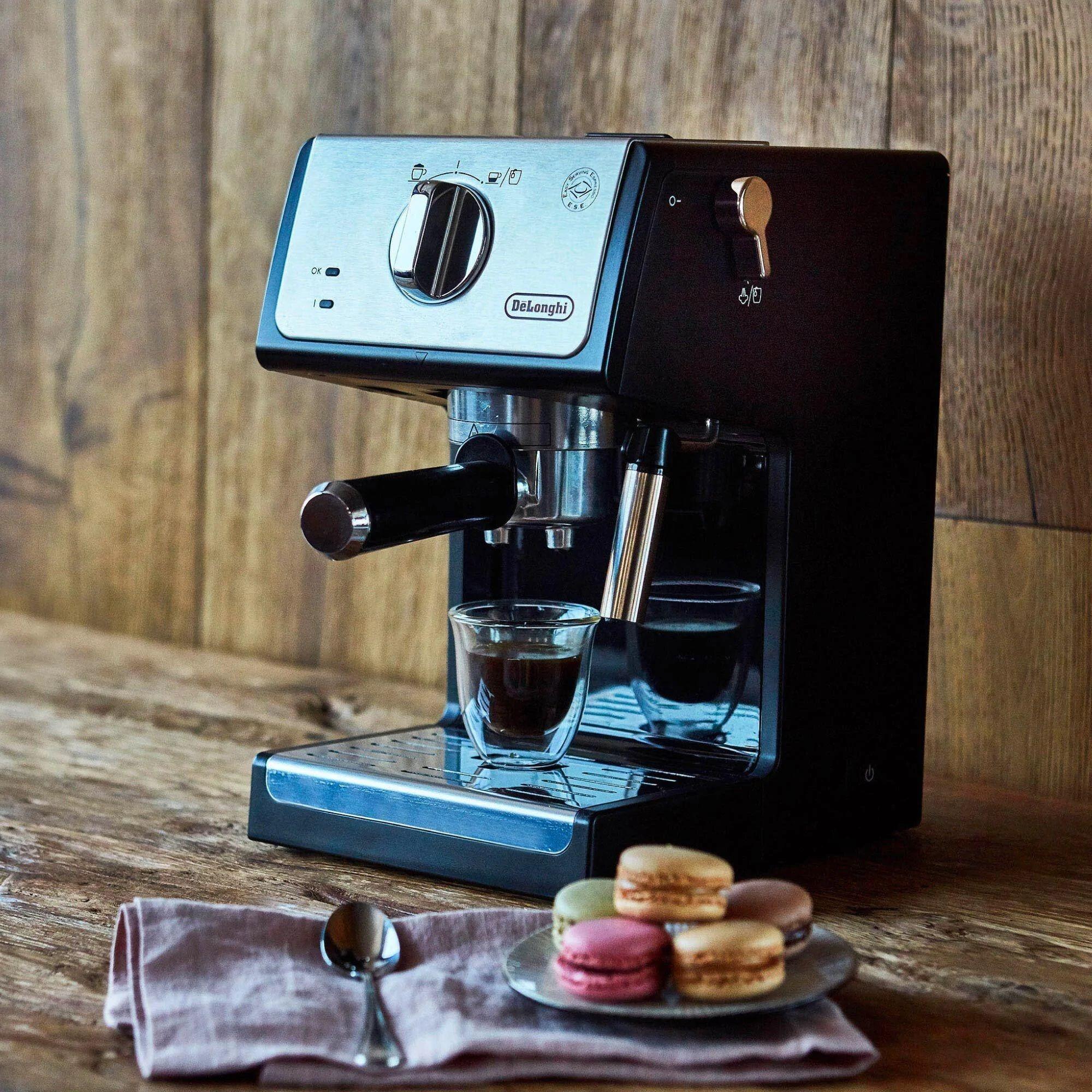 Cafetera De Longhi Active Line Negra ECP 33.21.BK-3