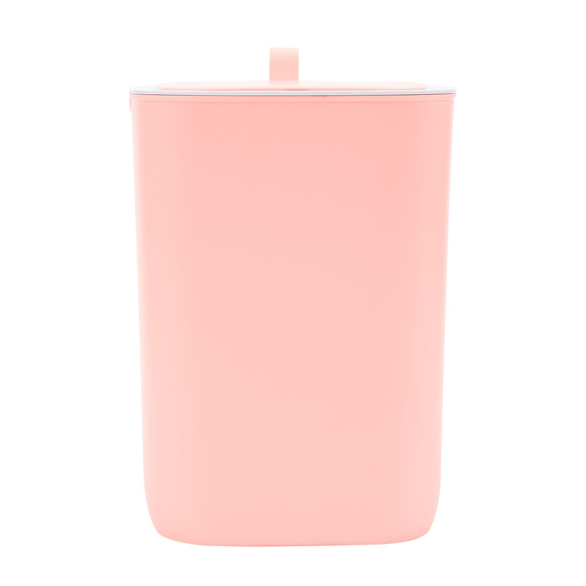 Basurero Eko Moran rosado con sensor 12L-0