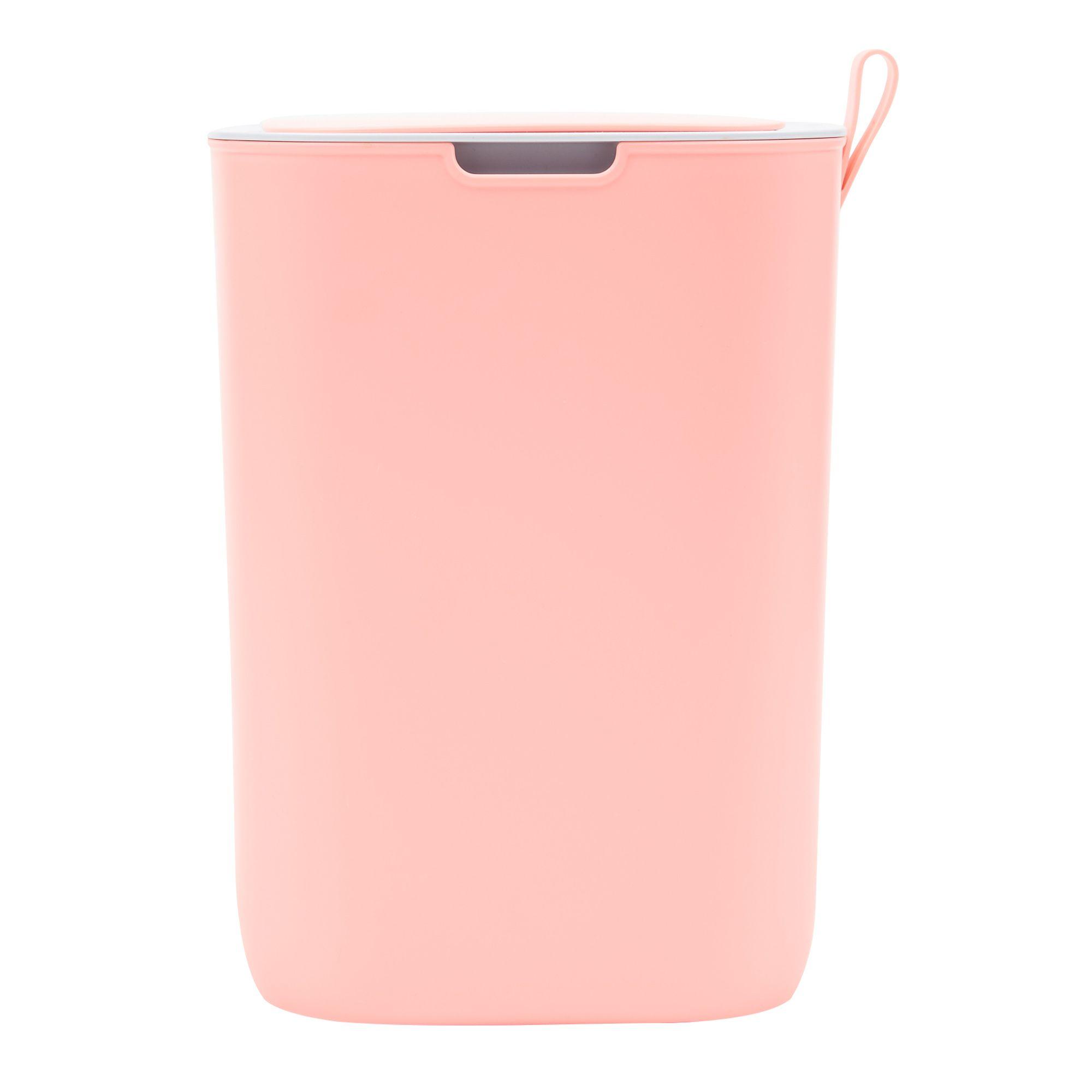 Basurero Eko Moran rosado con sensor 12L-1