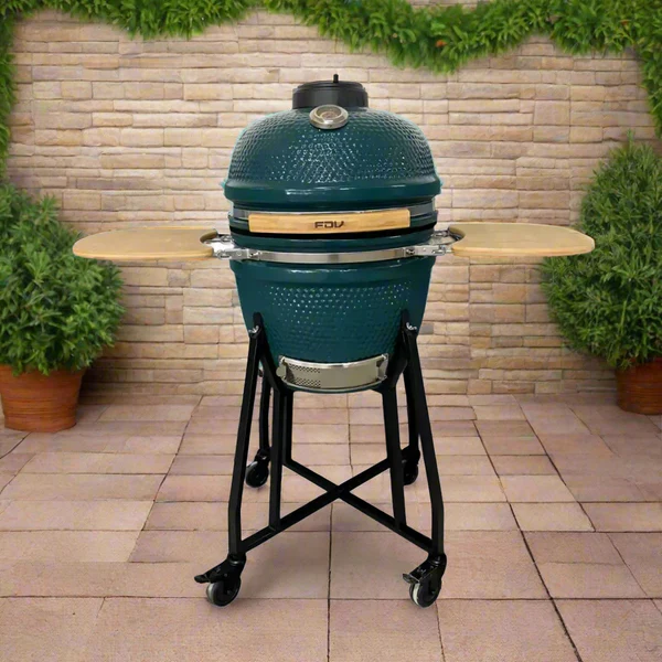 Parrilla Kamado FDV Tokio Blue 19"-1