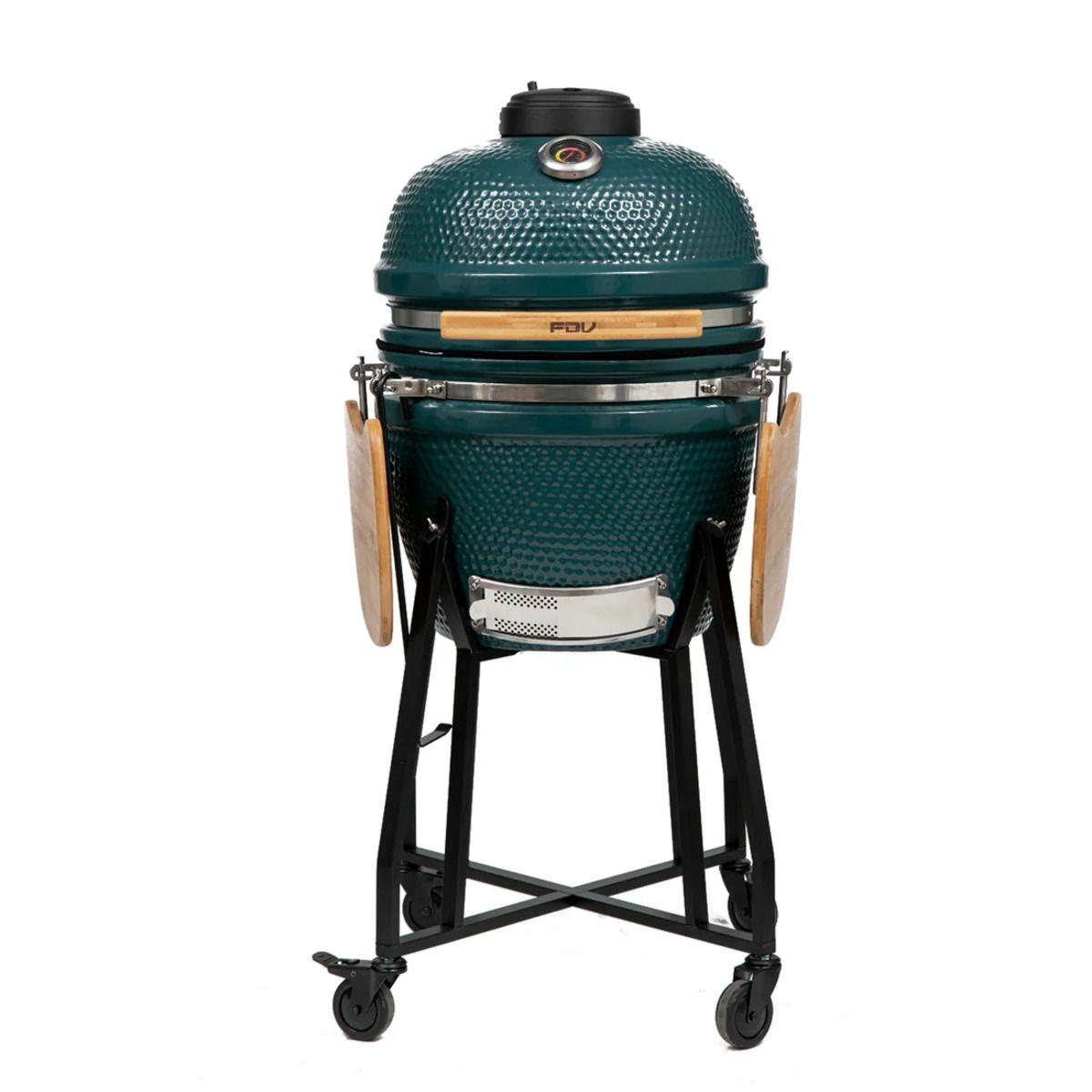 Parrilla Kamado FDV Tokio Blue 19"-2