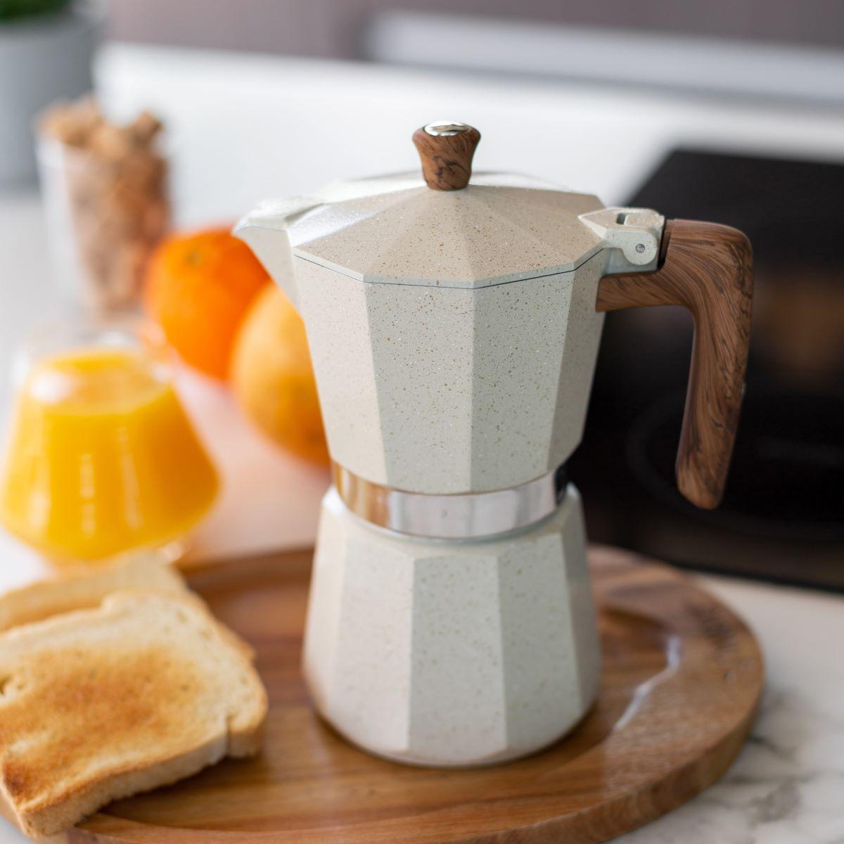 Cafetera Italiana Simple Cook Siena 6 tazas-4