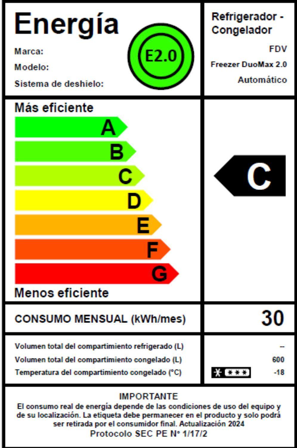 Refrigerador o Freezer Duomax 600 litros FDV-5
