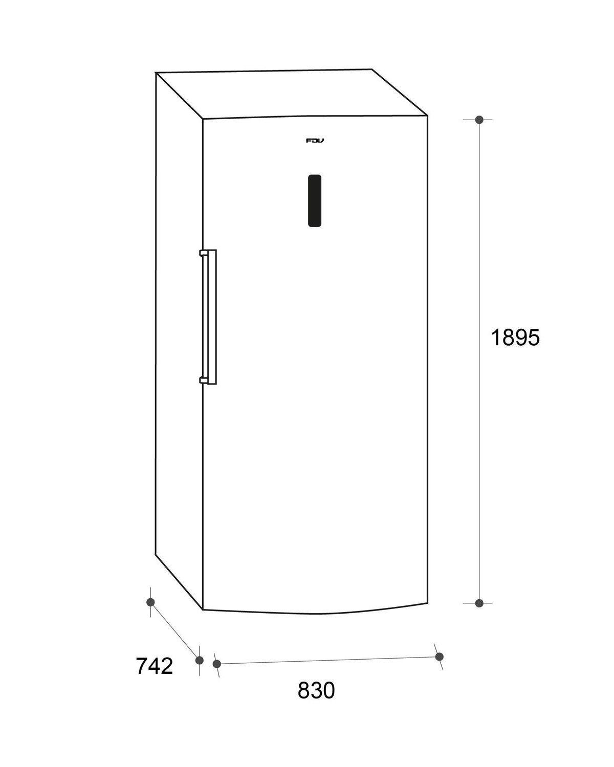 Refrigerador o Freezer Duomax 600 litros FDV-7