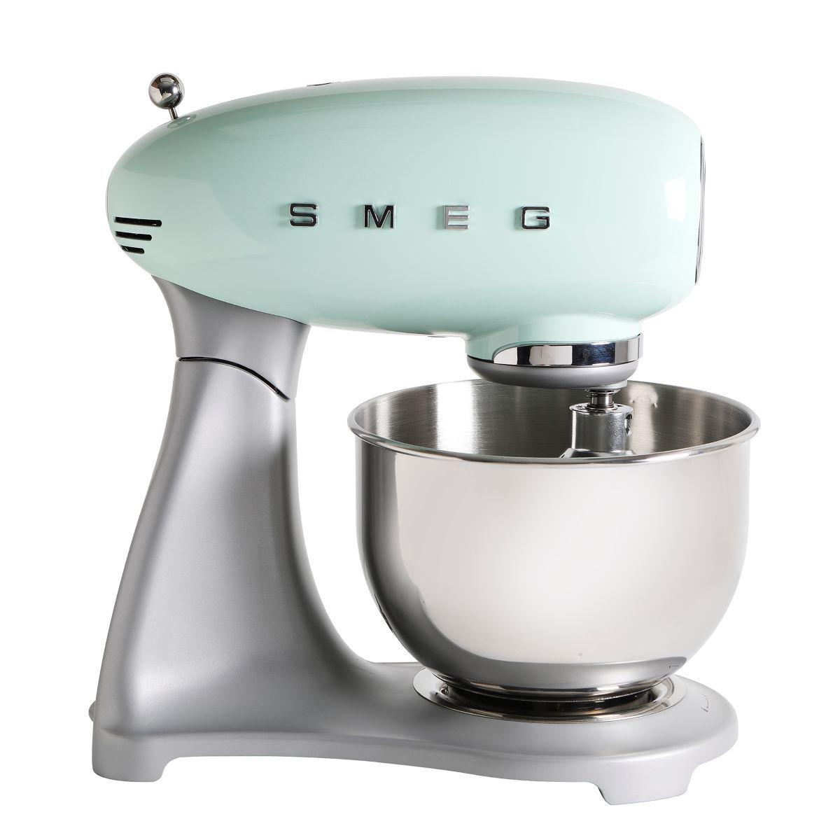 Batidora Smeg Stand Mixer Verde Agua modelo SMF02PGEU-2
