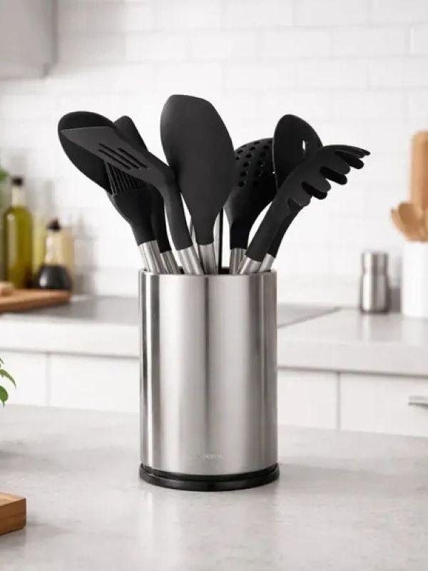 Set de Utensilios Cuisine Negro 10pzs Simple Cook-1