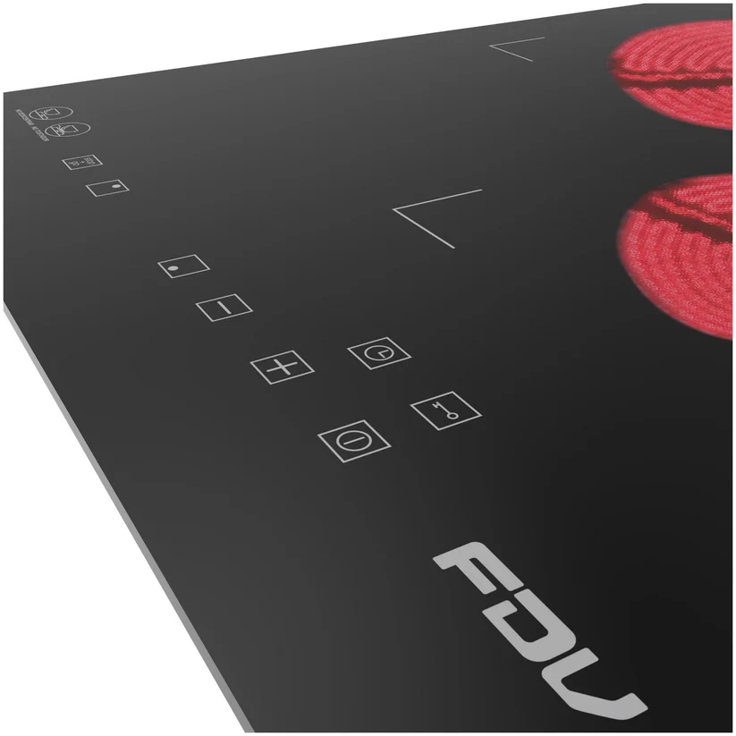 Encimera FDV Vitro 2 Black 2.0-2