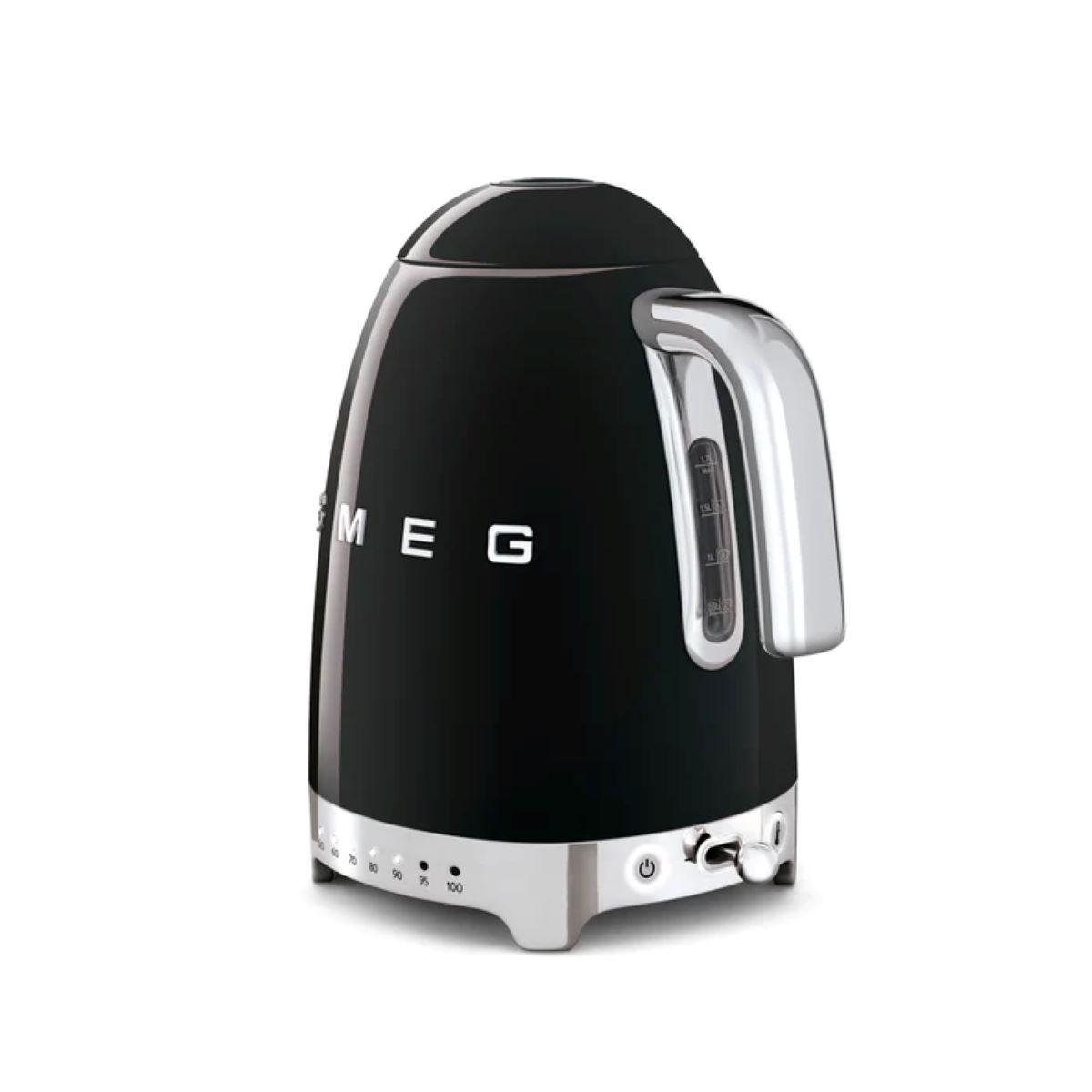 Hervidor Smeg Pro Negro modelo KLF04BLEU-0