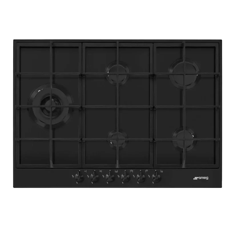 Encimera gas 70-75cm 5Q PX375LMB Smeg-0