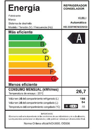 Refrigerador Kubli Neu No Frost - 252 Litros-2