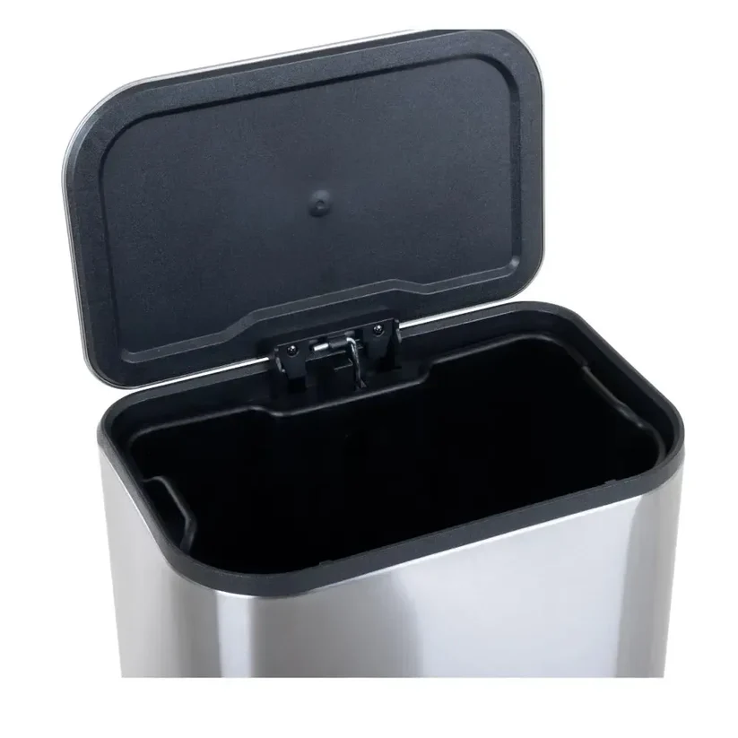 Basurero 30L con Pedal Mate y Anti Huellas Simple Cook-6