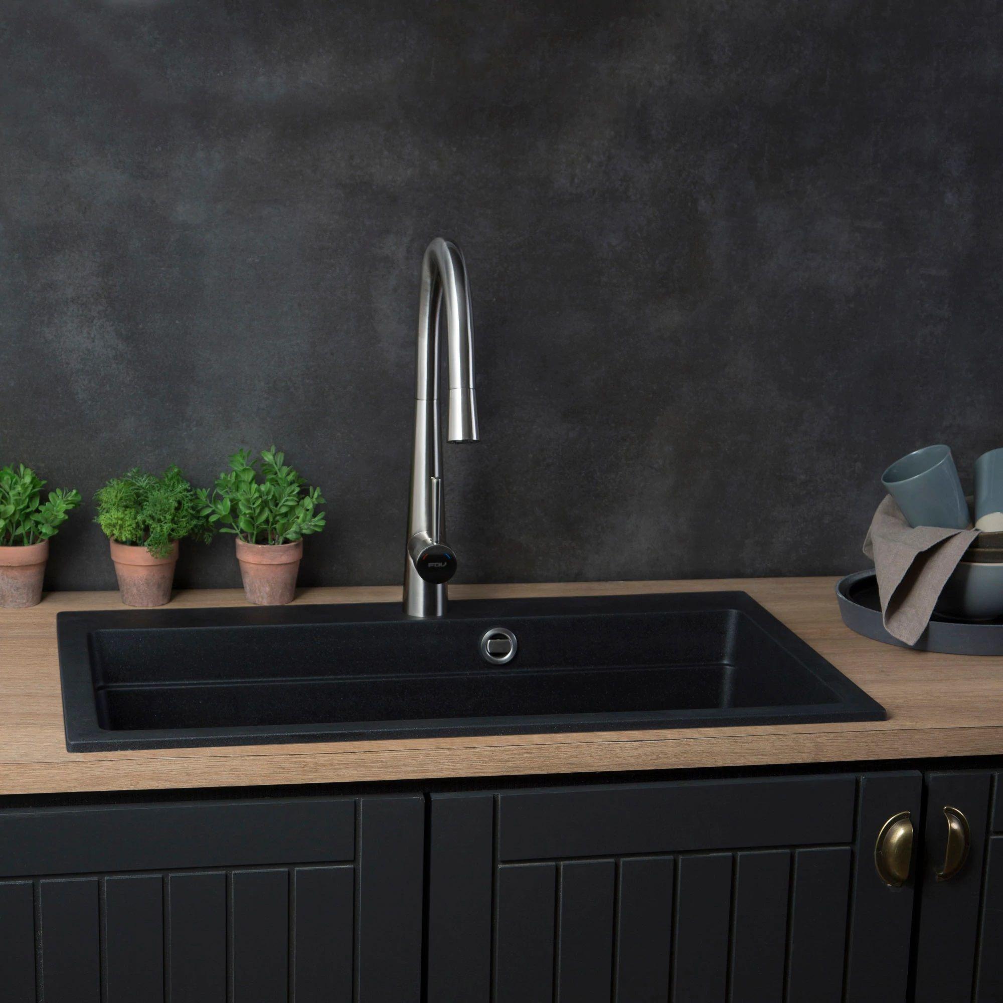 Lavaplatos FDV DELUXE Turqui�a nero-2