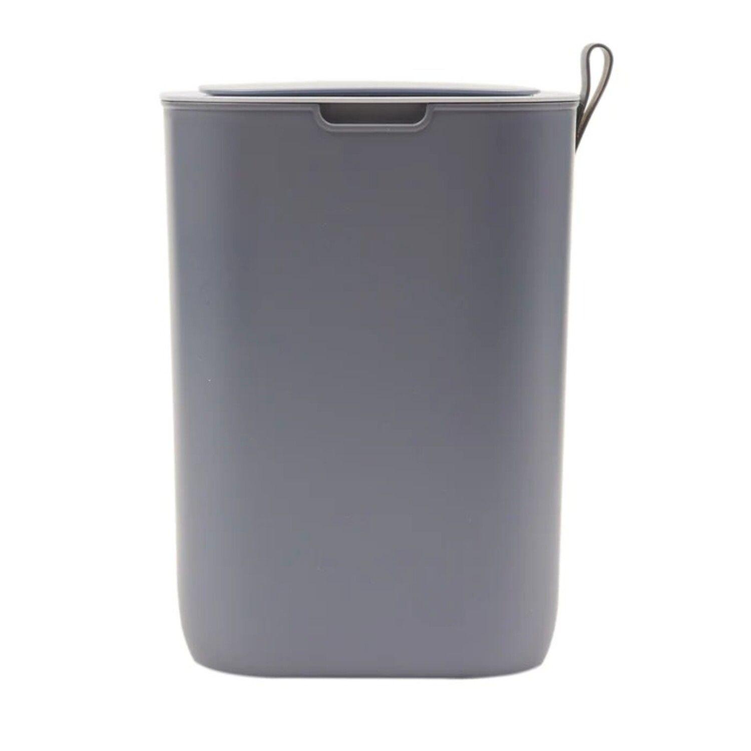 Basurero Eko Moran gris con sensor 12L-0