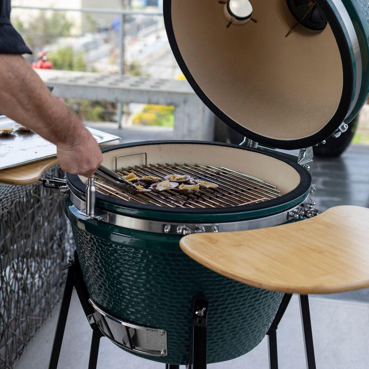 Parrilla Kamado FDV Tokio Green 22"-2